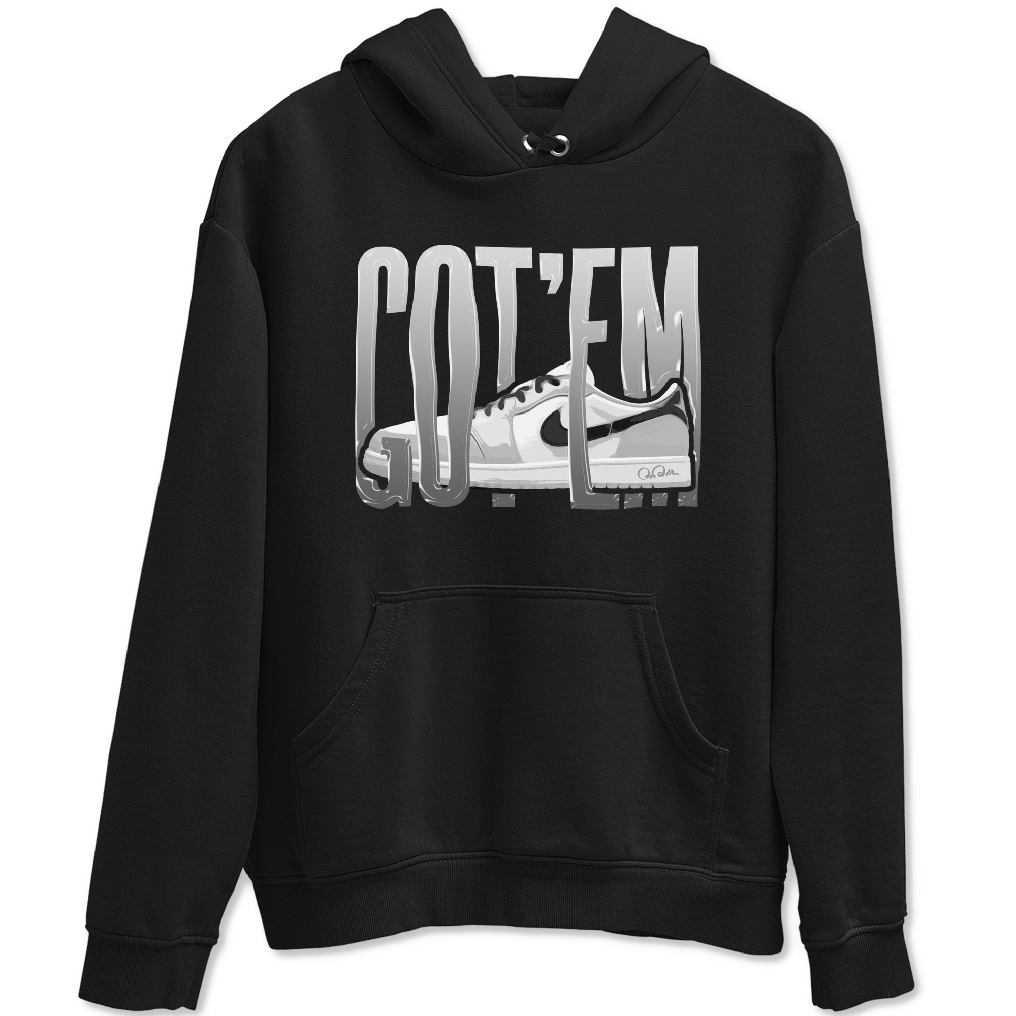 Wiggling Gotem snkmatch Tees - Air Jordan 1 Wolf Grey