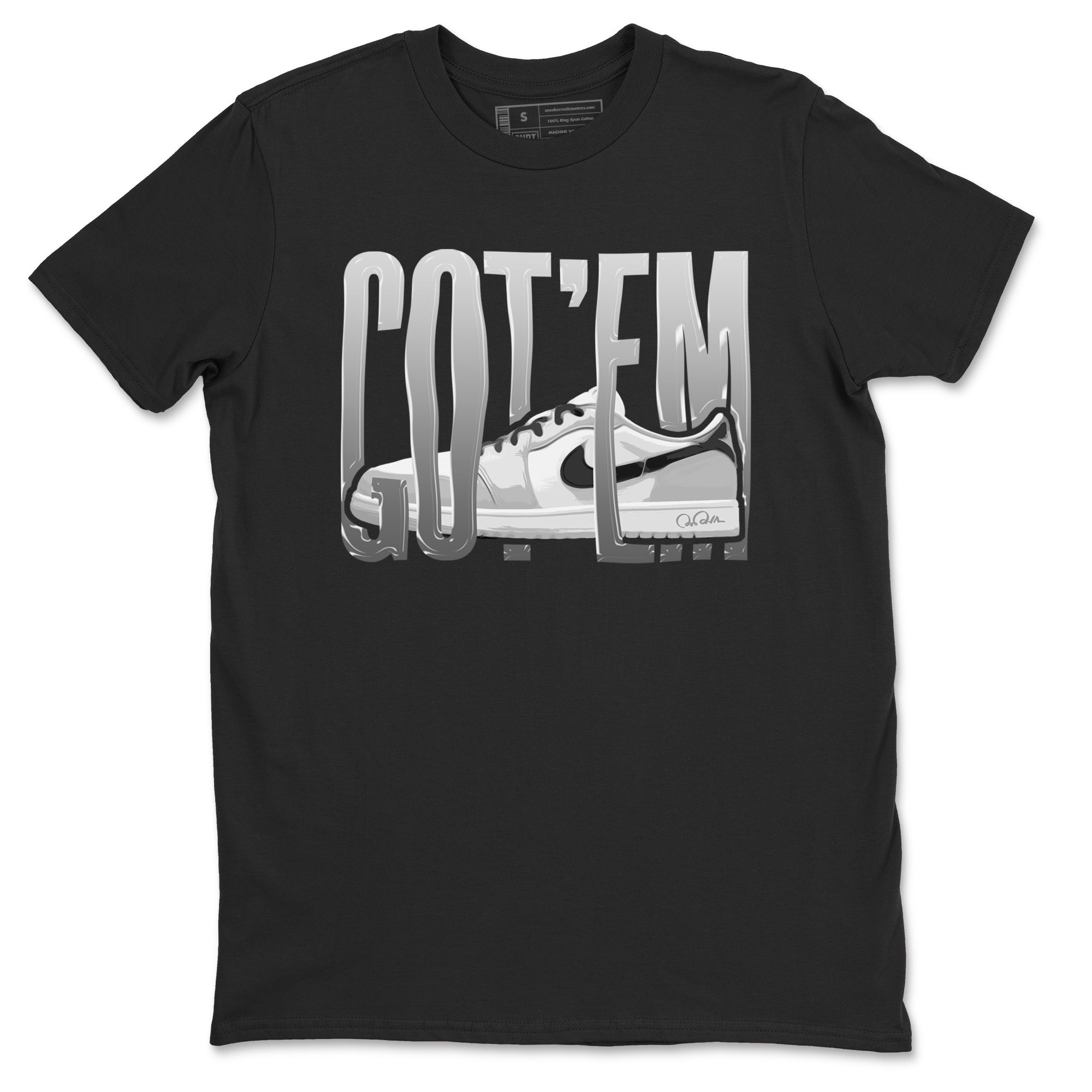 Wiggling Gotem snkmatch Tees - Air Jordan 1 Wolf Grey