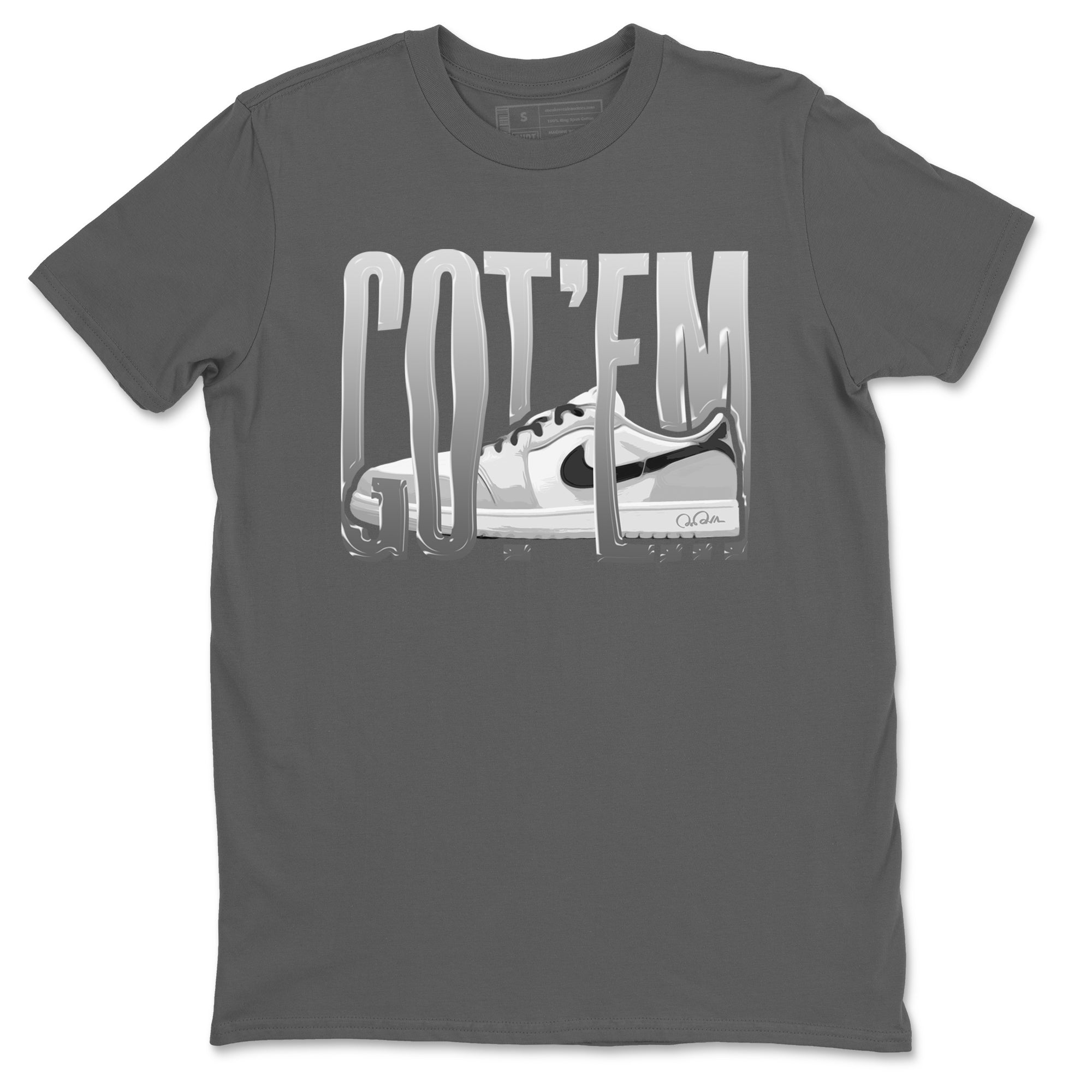Wiggling Gotem snkmatch Tees - Air Jordan 1 Wolf Grey