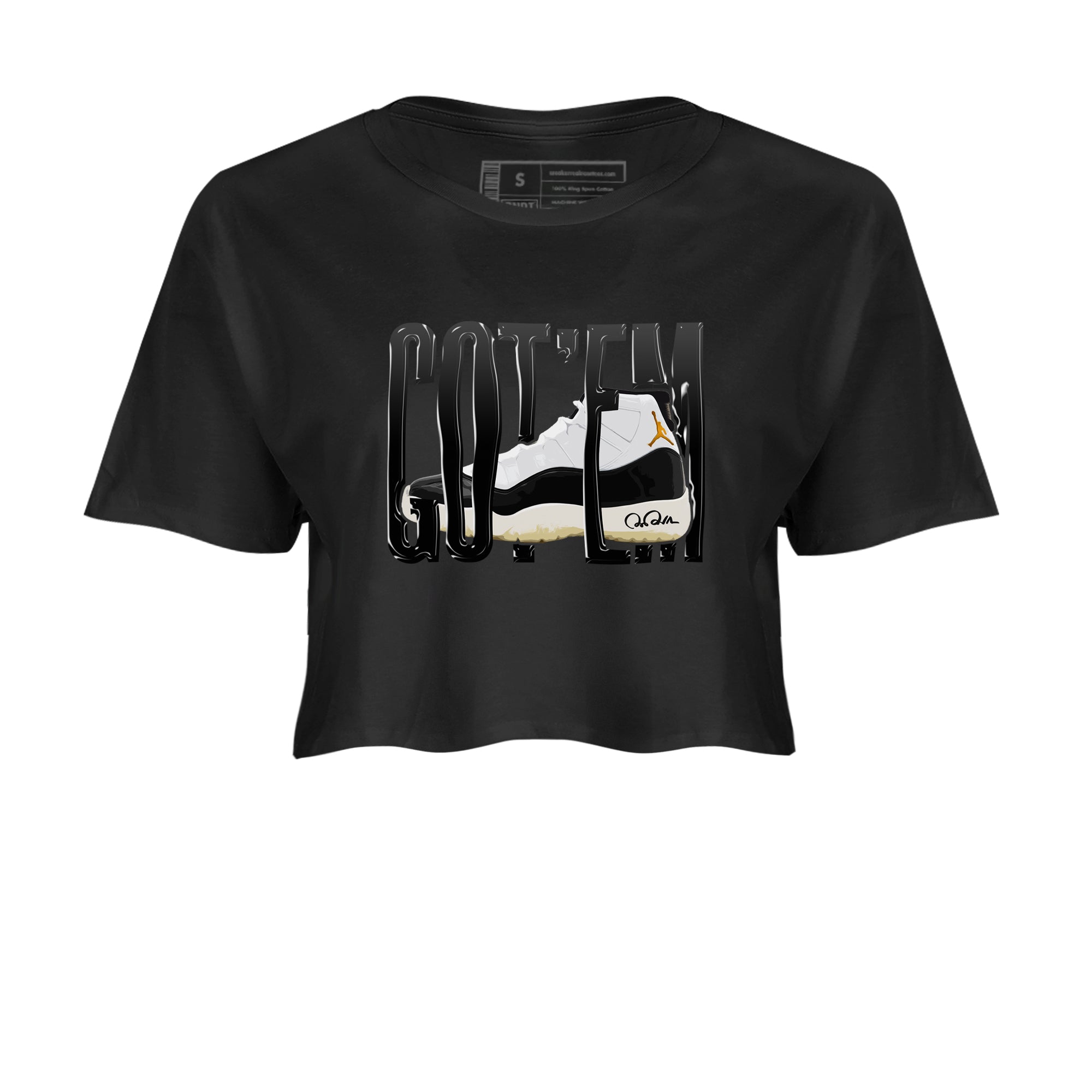 Wiggling Gotem snkmatch Women's Top - Air Jordan 11 Gratitude