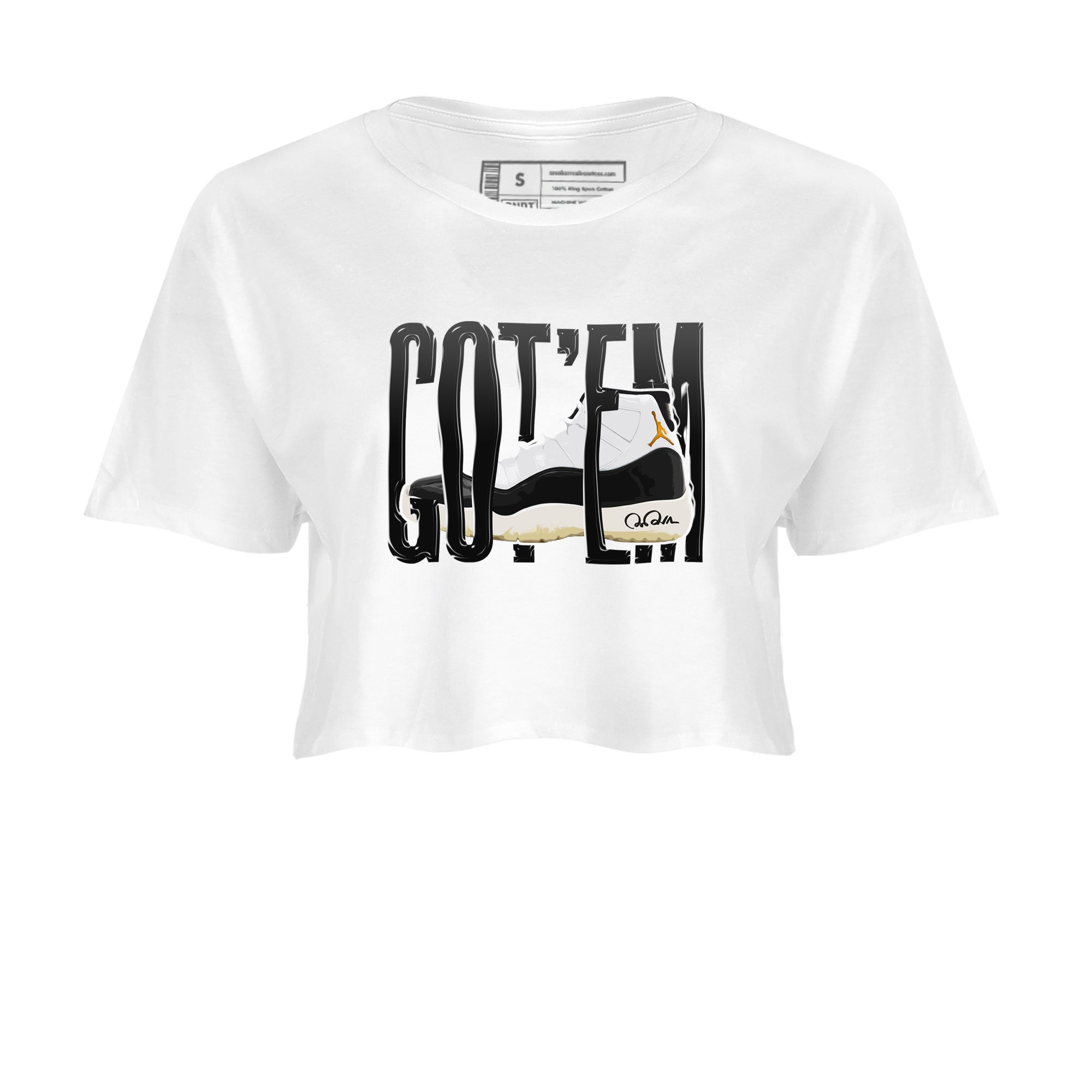 Wiggling Gotem snkmatch Women's Top - Air Jordan 11 Gratitude