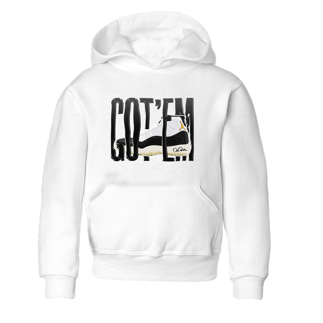 Wiggling Gotem snkmatch Tee Kids - Air Jordan 11 Gratitude