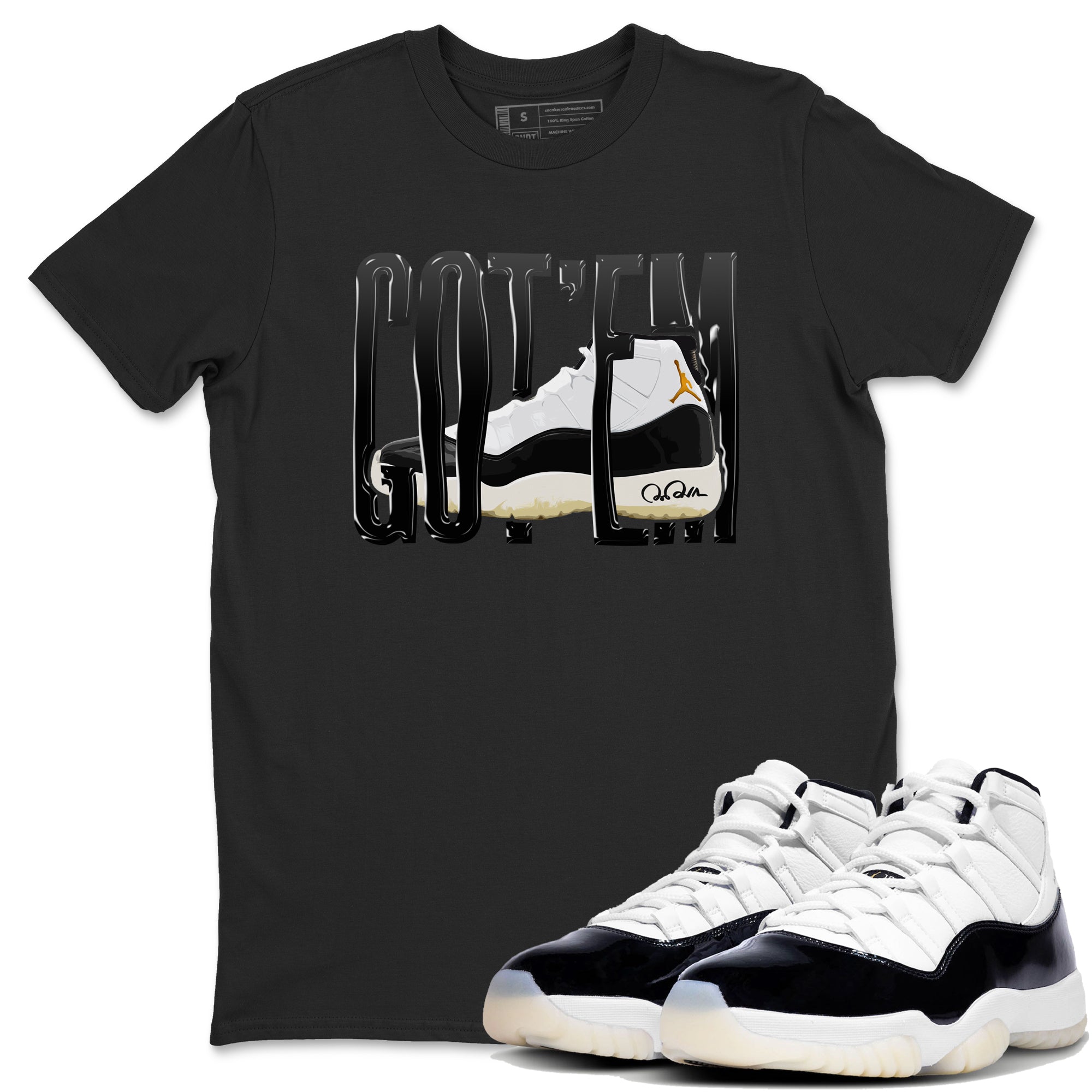 Wiggling Gotem snkmatch Tee - Air Jordan 11 Gratitude