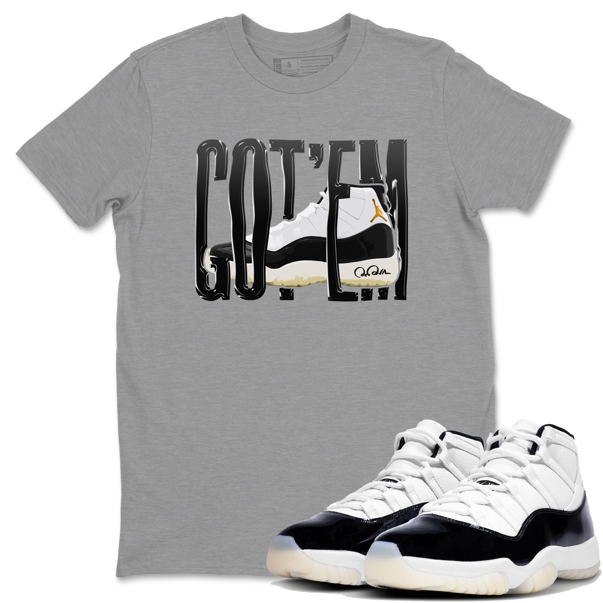 Wiggling Gotem snkmatch Tee - Air Jordan 11 Gratitude