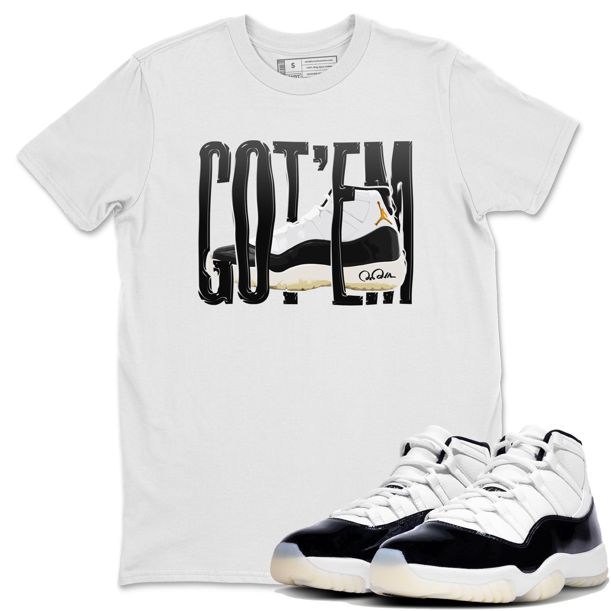 Wiggling Gotem snkmatch Tee - Air Jordan 11 Gratitude