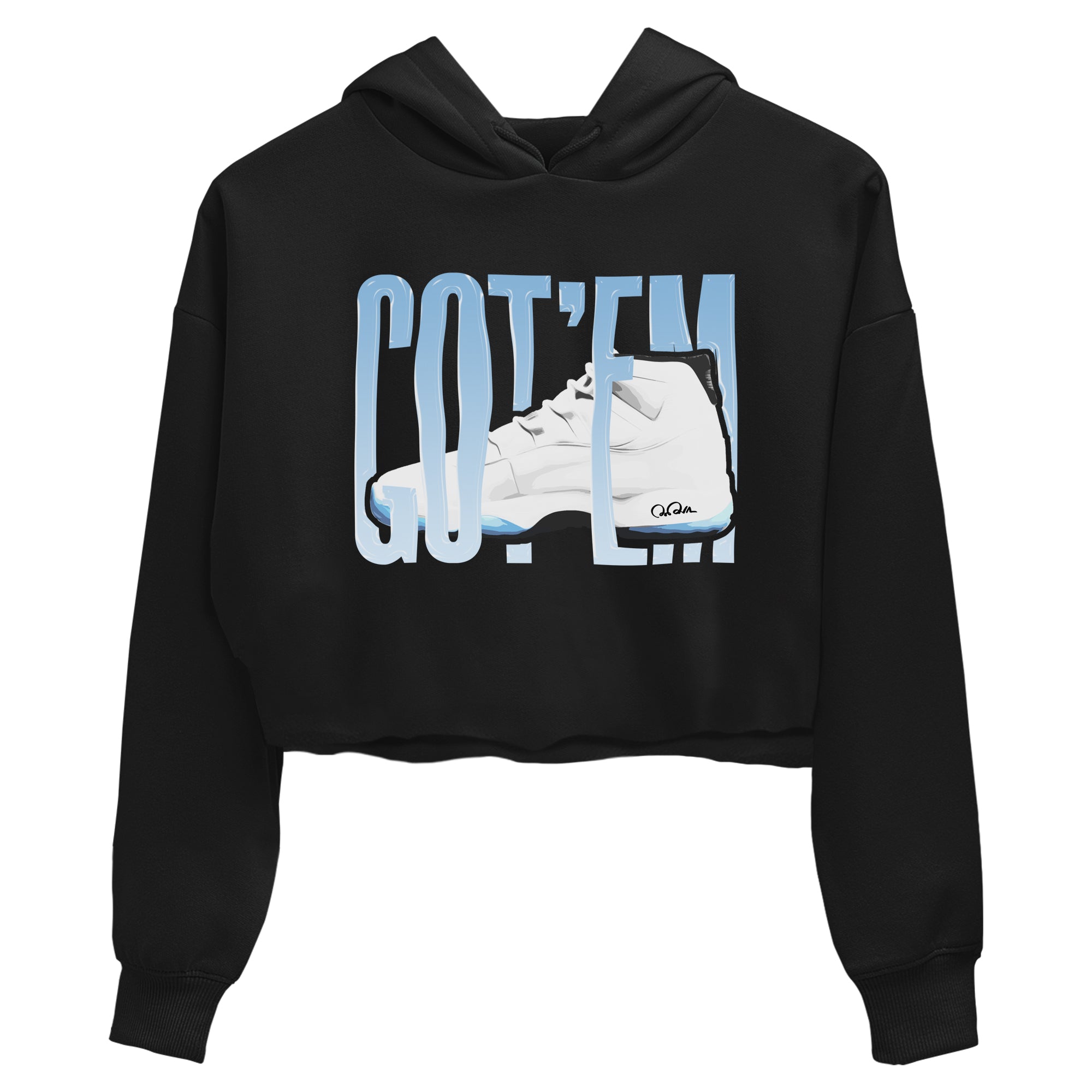 Wiggling Gotem snkmatch Women's Top - Air Jordan 11 Legend Blue