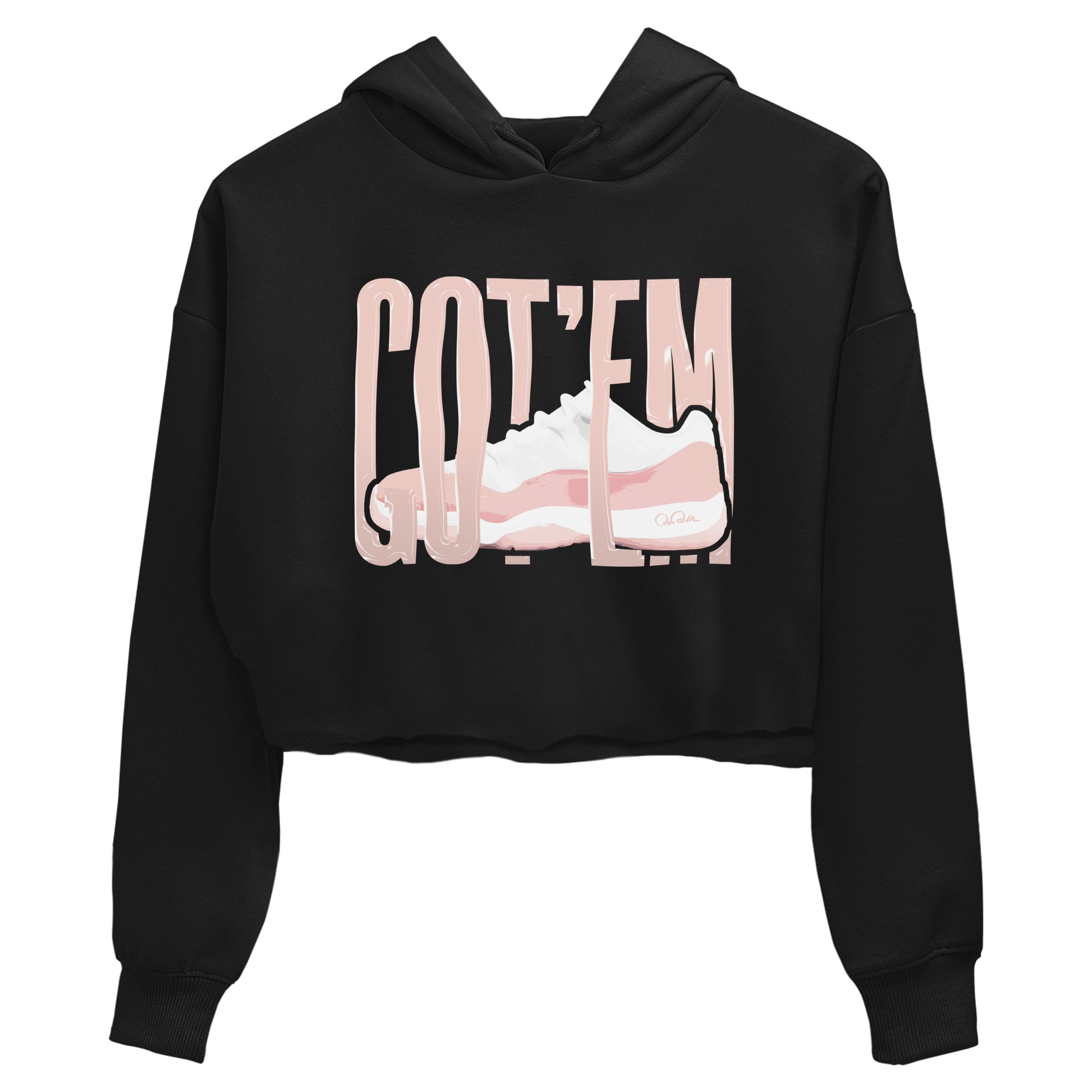 Wiggling Gotem snkmatch Women's Top - Air Jordan 11 Legend Pink