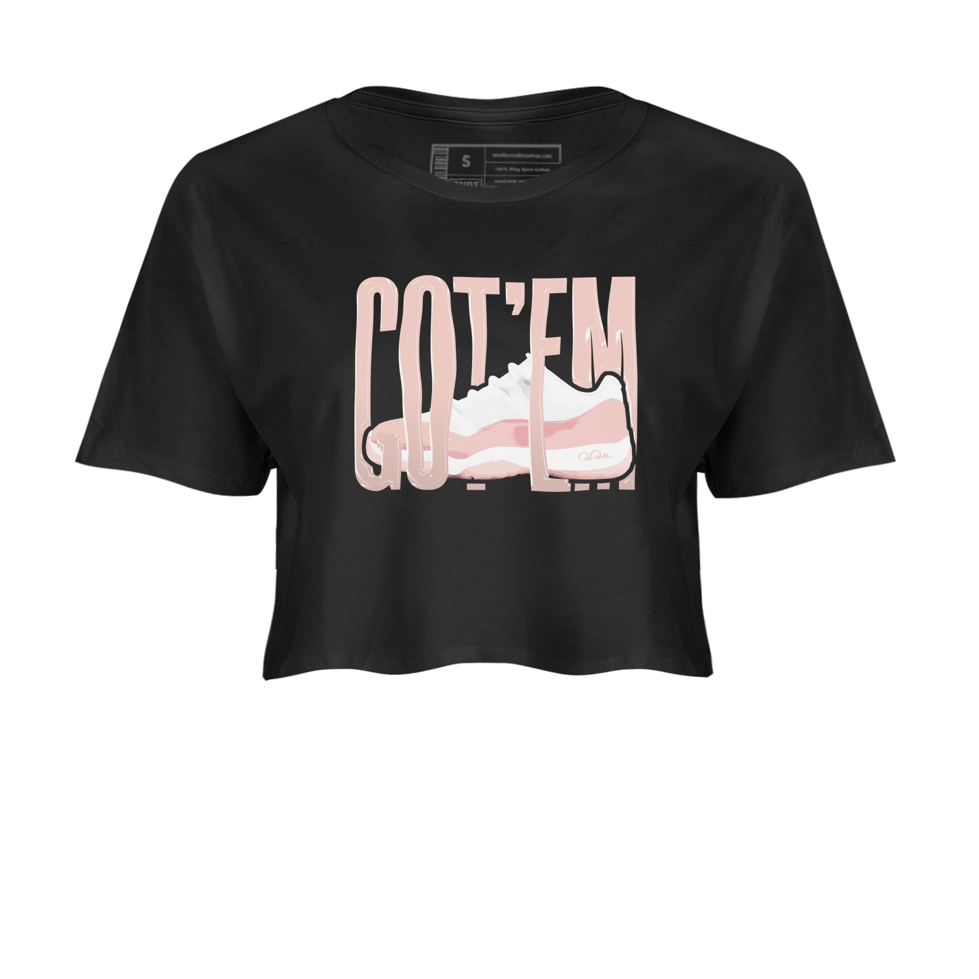 Wiggling Gotem snkmatch Women's Top - Air Jordan 11 Legend Pink