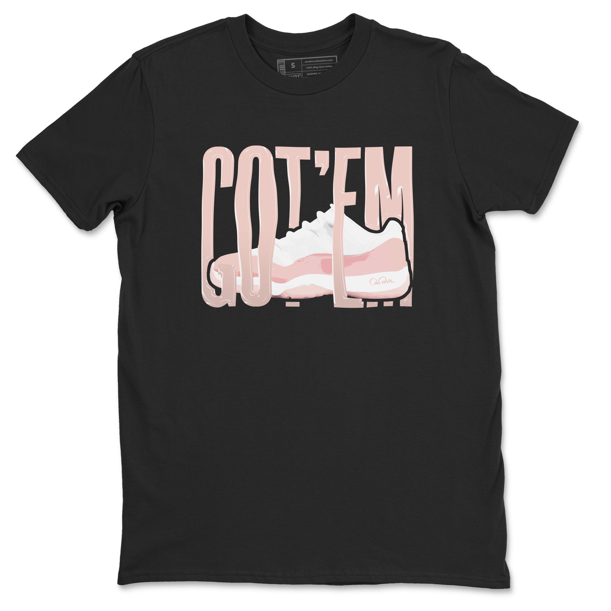 Wiggling Gotem snkmatch Tees - Air Jordan 11 Legend Pink