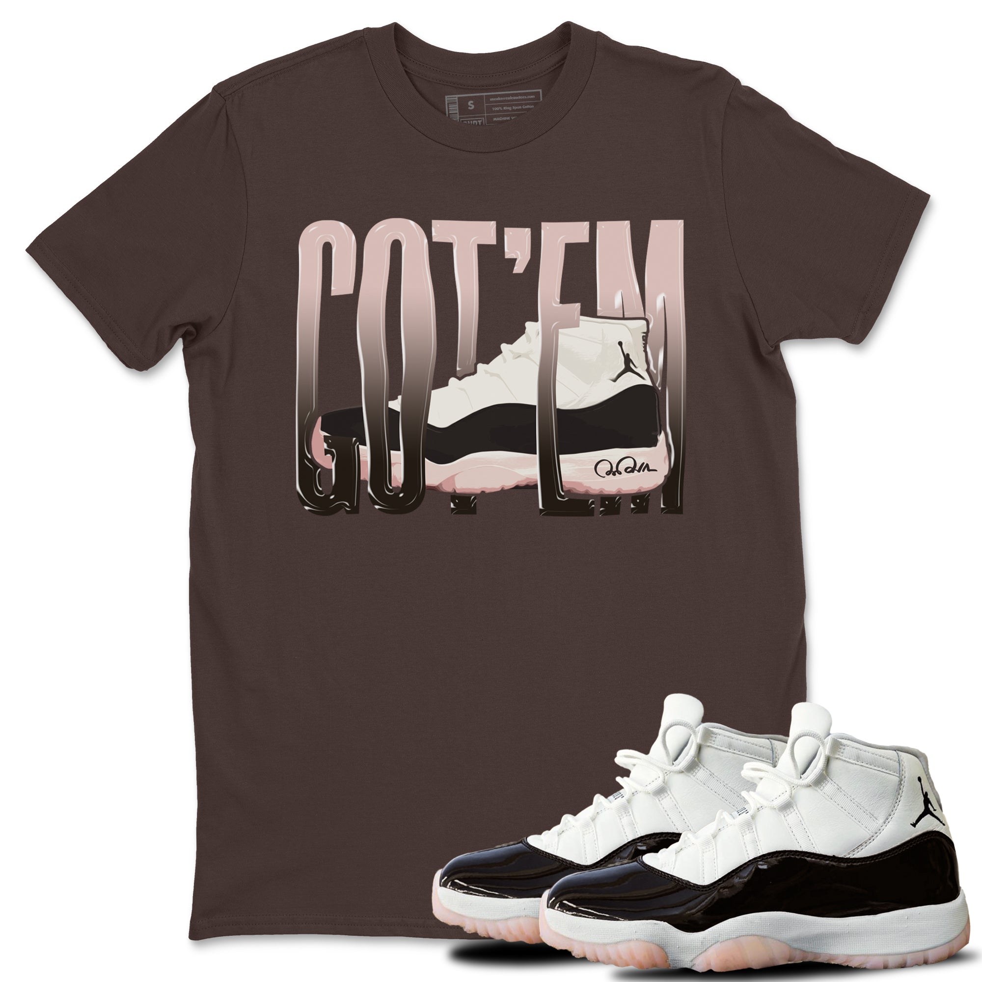 Wiggling Gotem snkmatch Tee - Air Jordan 11 Neapolitan