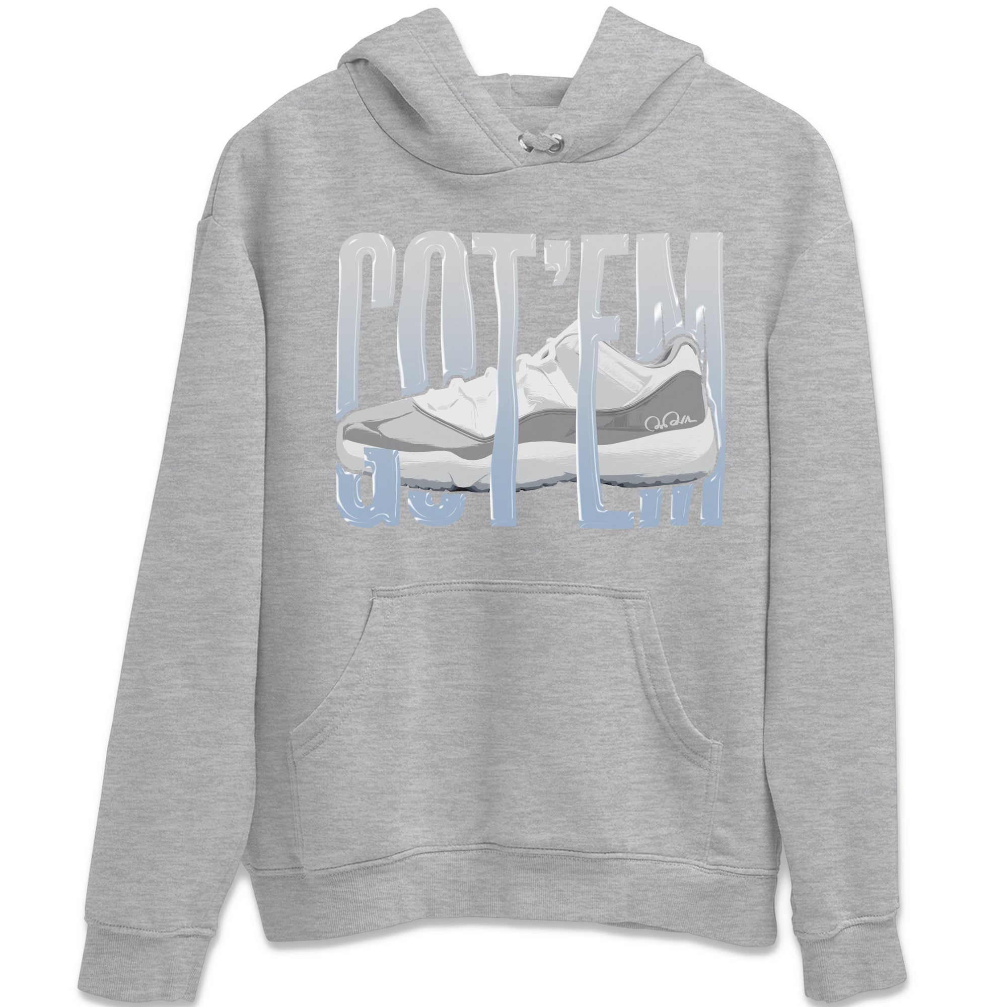 Wiggling Gotem Unisex Tops - Air Jordan 11 White Cement