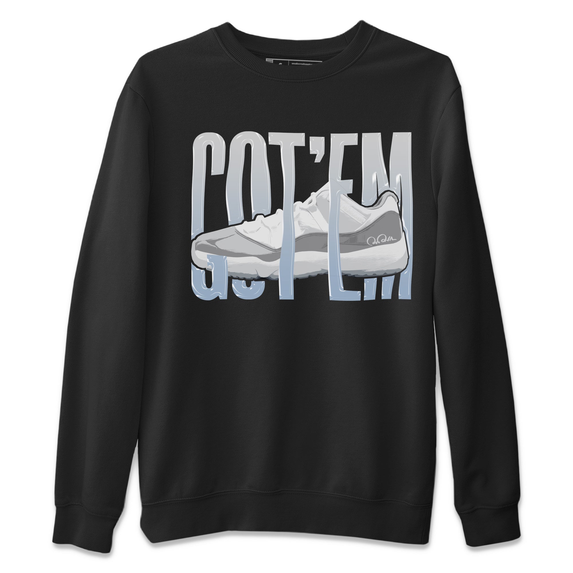 Wiggling Gotem Unisex Tops - Air Jordan 11 White Cement