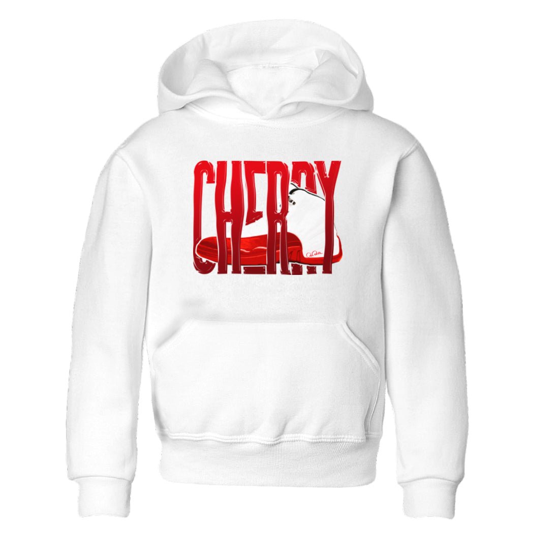 Wiggling Gotem Kids Tops - Air Jordan 12 Cherry