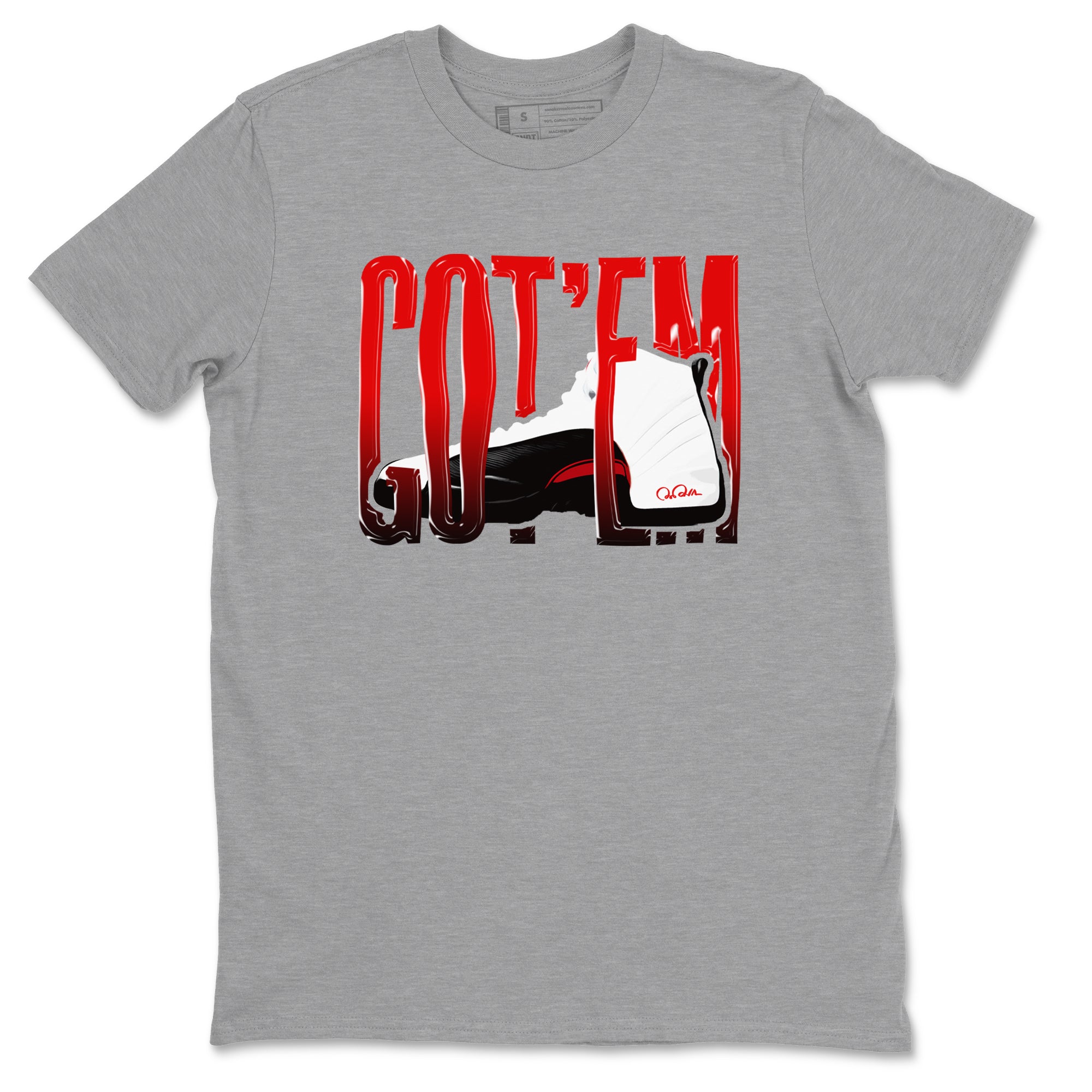 Wiggling Gotem snkmatch Tees - Air Jordan 12 Taxi Flip