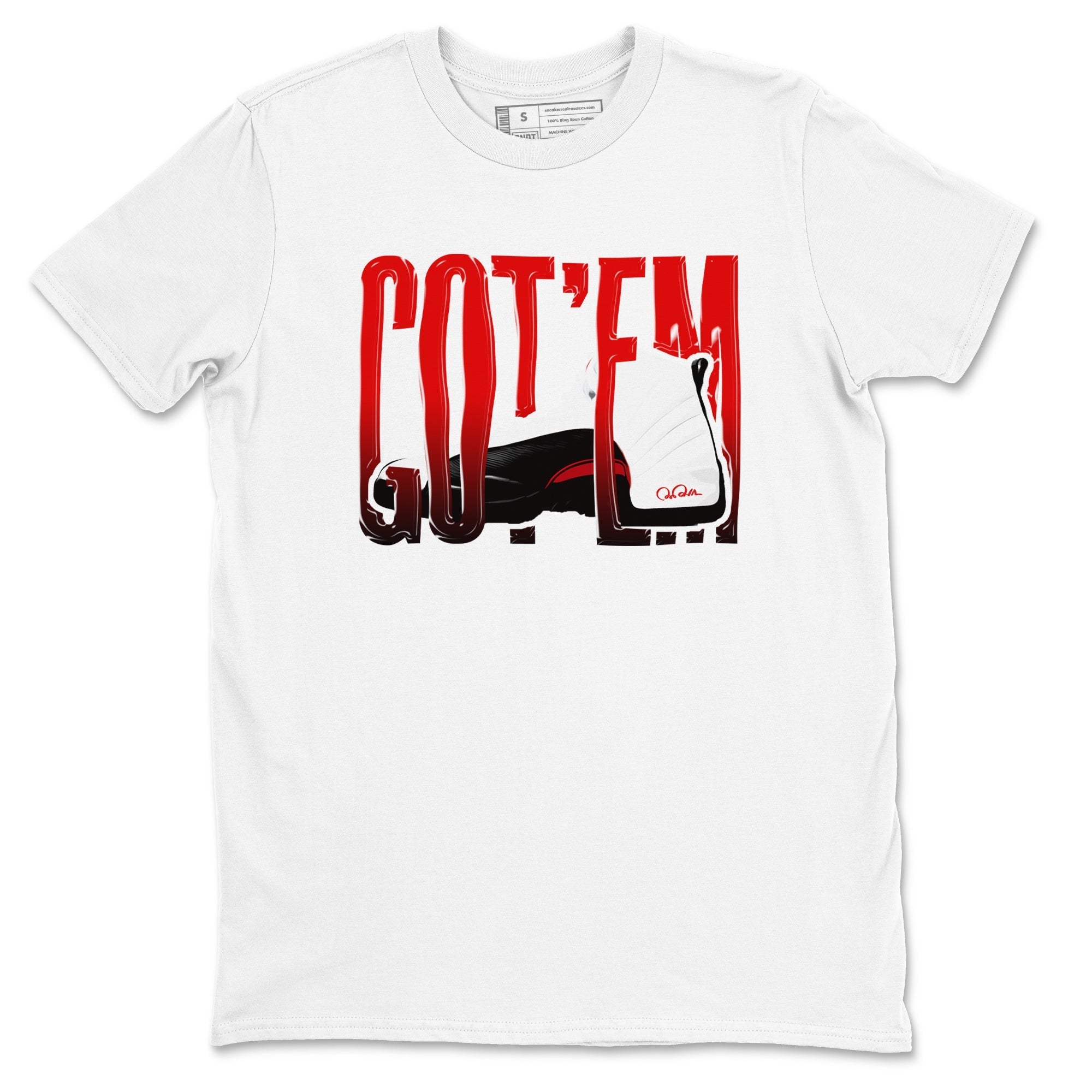 Wiggling Gotem snkmatch Tees - Air Jordan 12 Taxi Flip