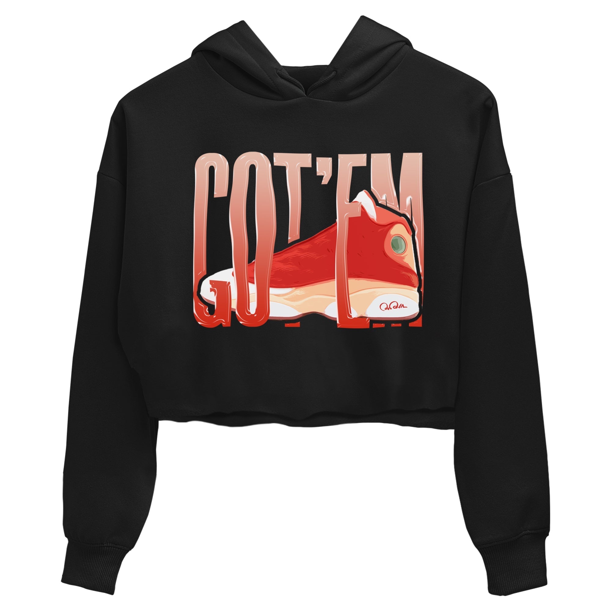 Wiggling Gotem snkmatch Women's Top - Air Jordan 13 Dune Red