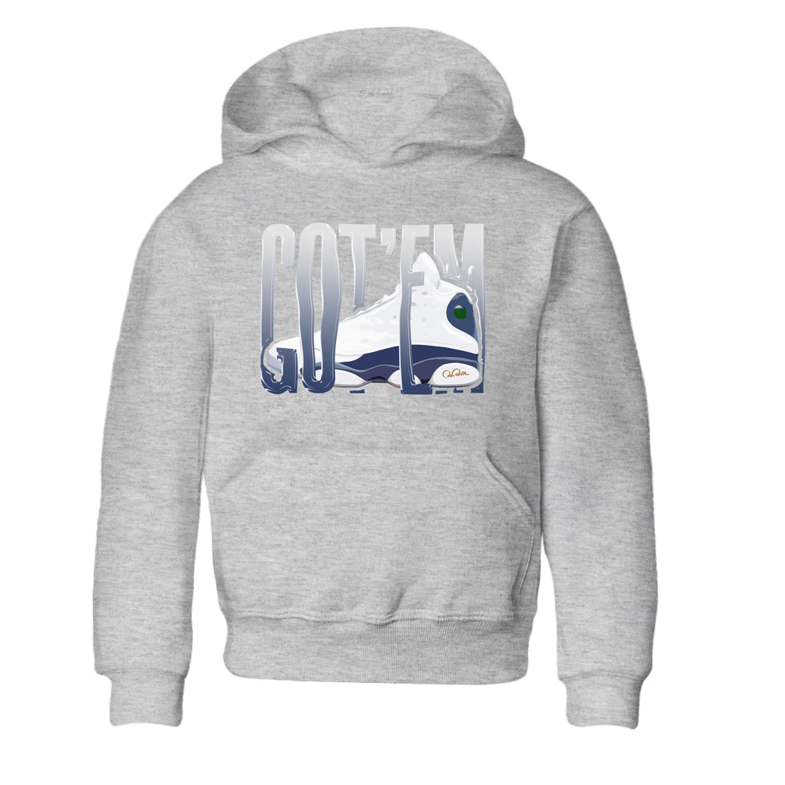 Wiggling Gotem snkmatch Tees Kids - Air Jordan 13 Midnight Navy