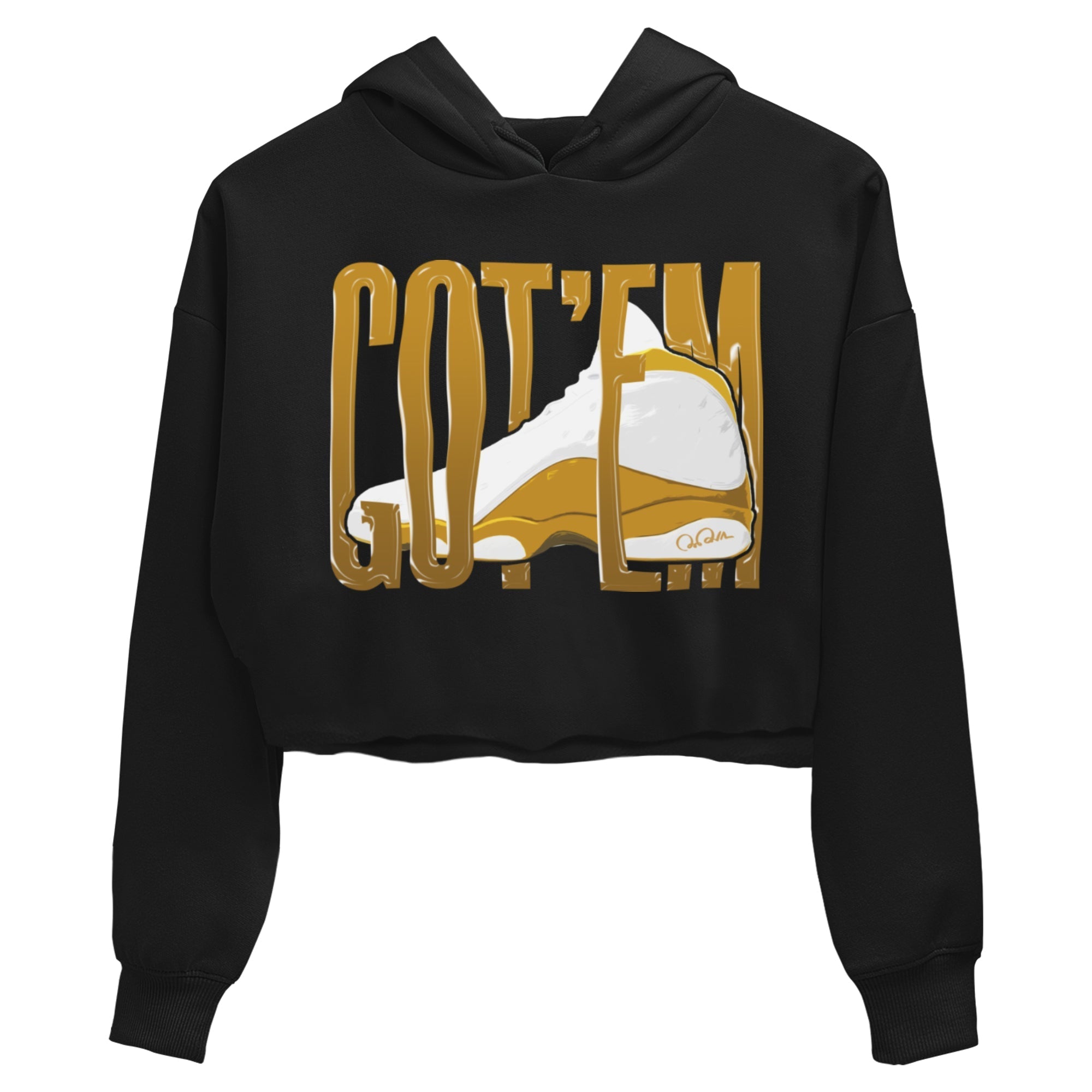 Wiggling Gotem Women's Tops - Air Jordan 13 Wheat