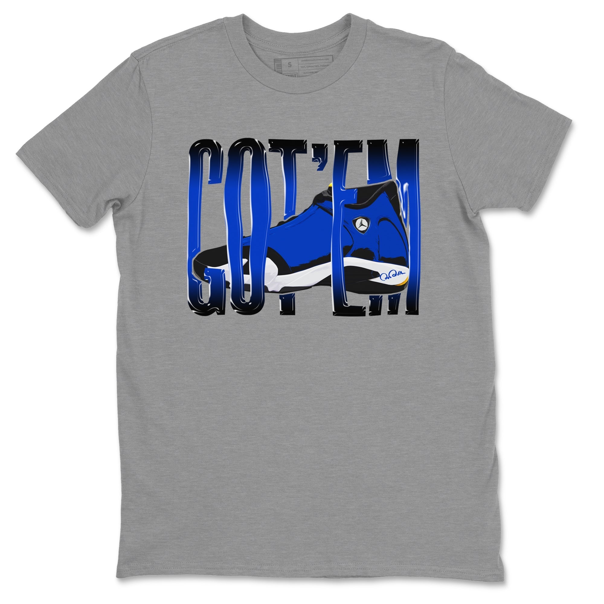 Wiggling Gotem Unisex Tops - Air Jordan 14 Laney