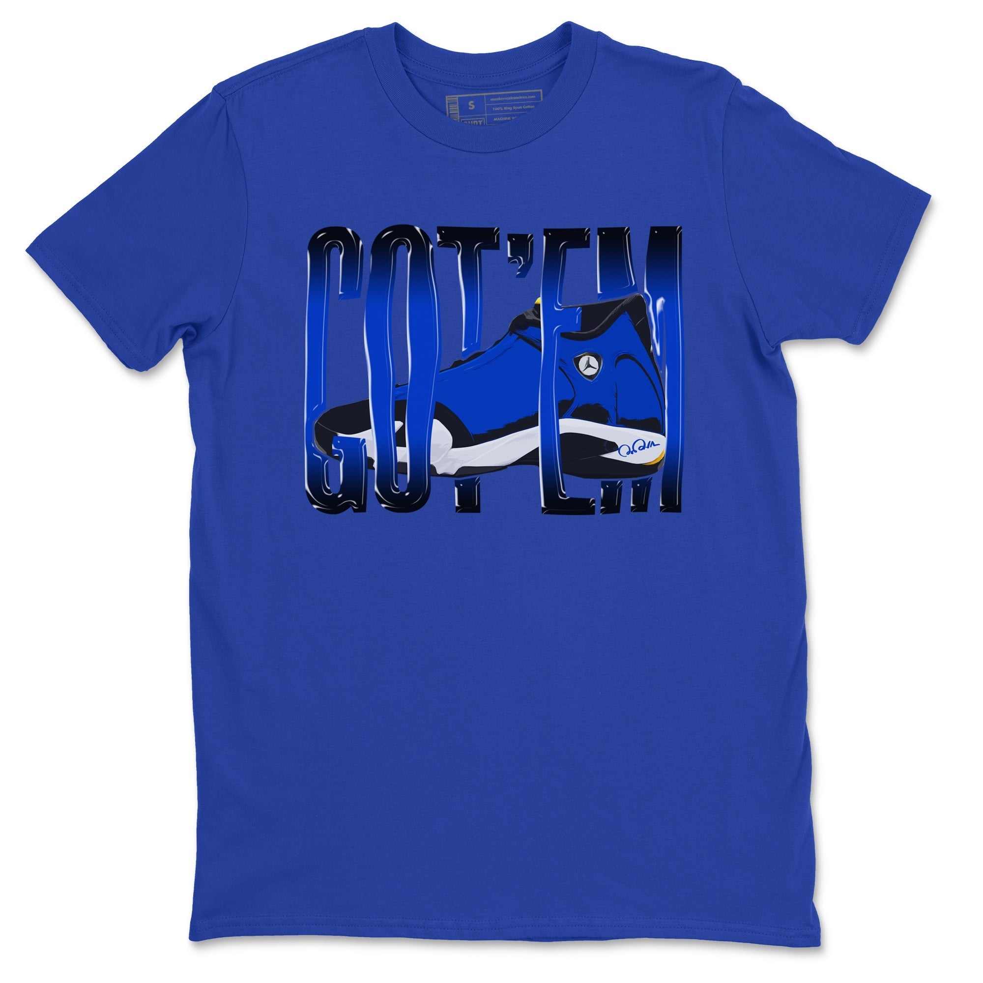 Wiggling Gotem Unisex Tops - Air Jordan 14 Laney
