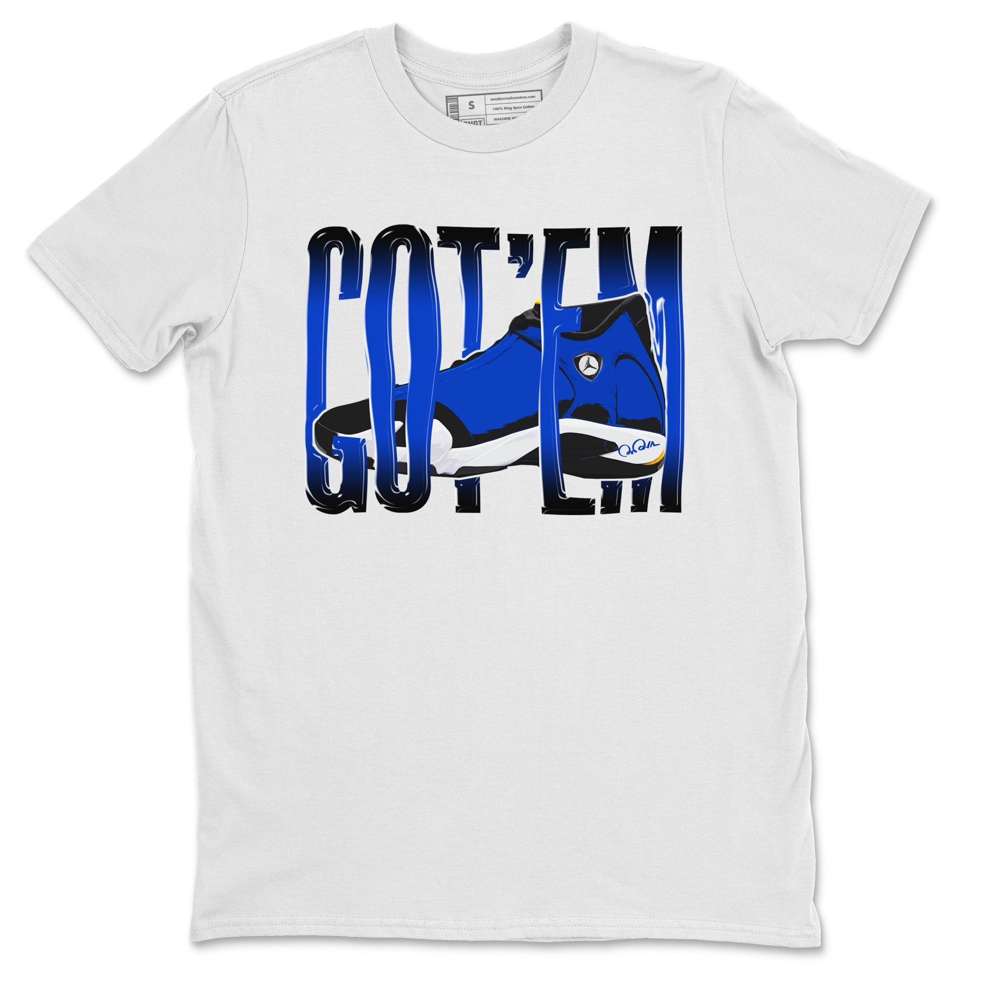 Wiggling Gotem Unisex Tops - Air Jordan 14 Laney
