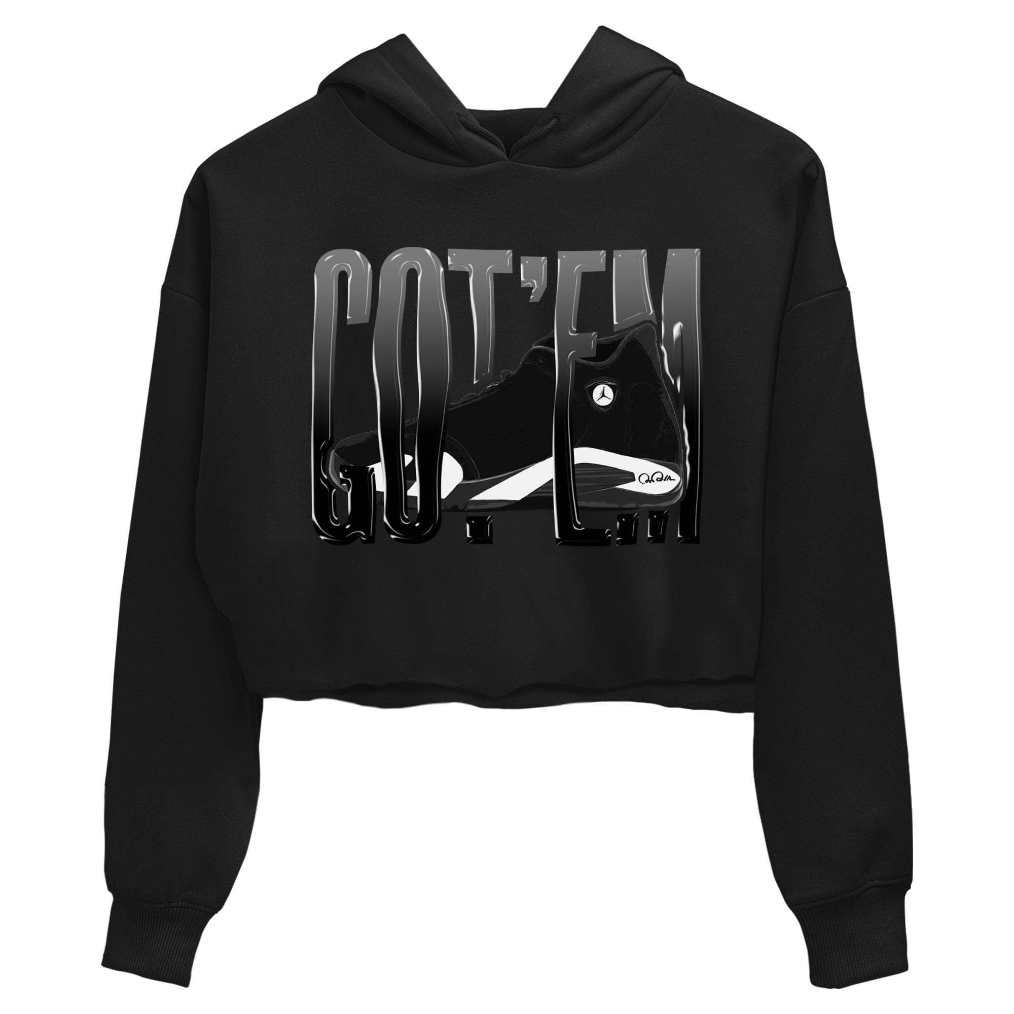 Wiggling Gotem snkmatch Women's Top - Air Jordan 14 Panda