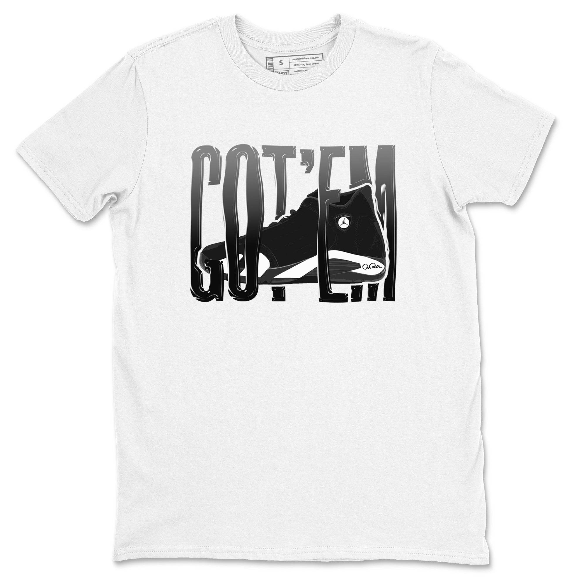 Wiggling Gotem snkmatch Tee - Air Jordan 14 Panda