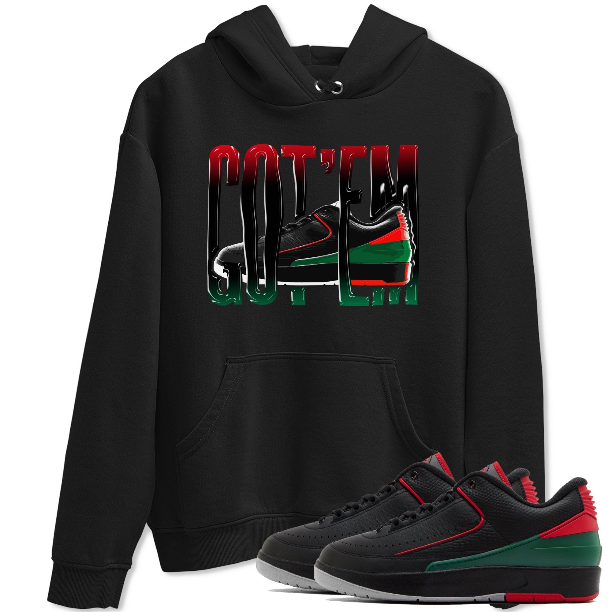 Wiggling Gotem snkmatch Tee - Air Jordan 2 Christmas