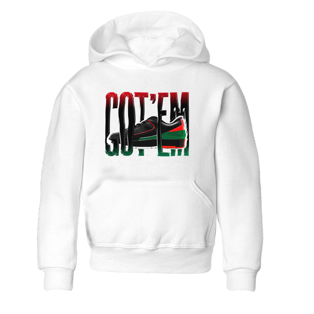 Wiggling Gotem snkmatch Tee Kids - Air Jordan 2 Christmas