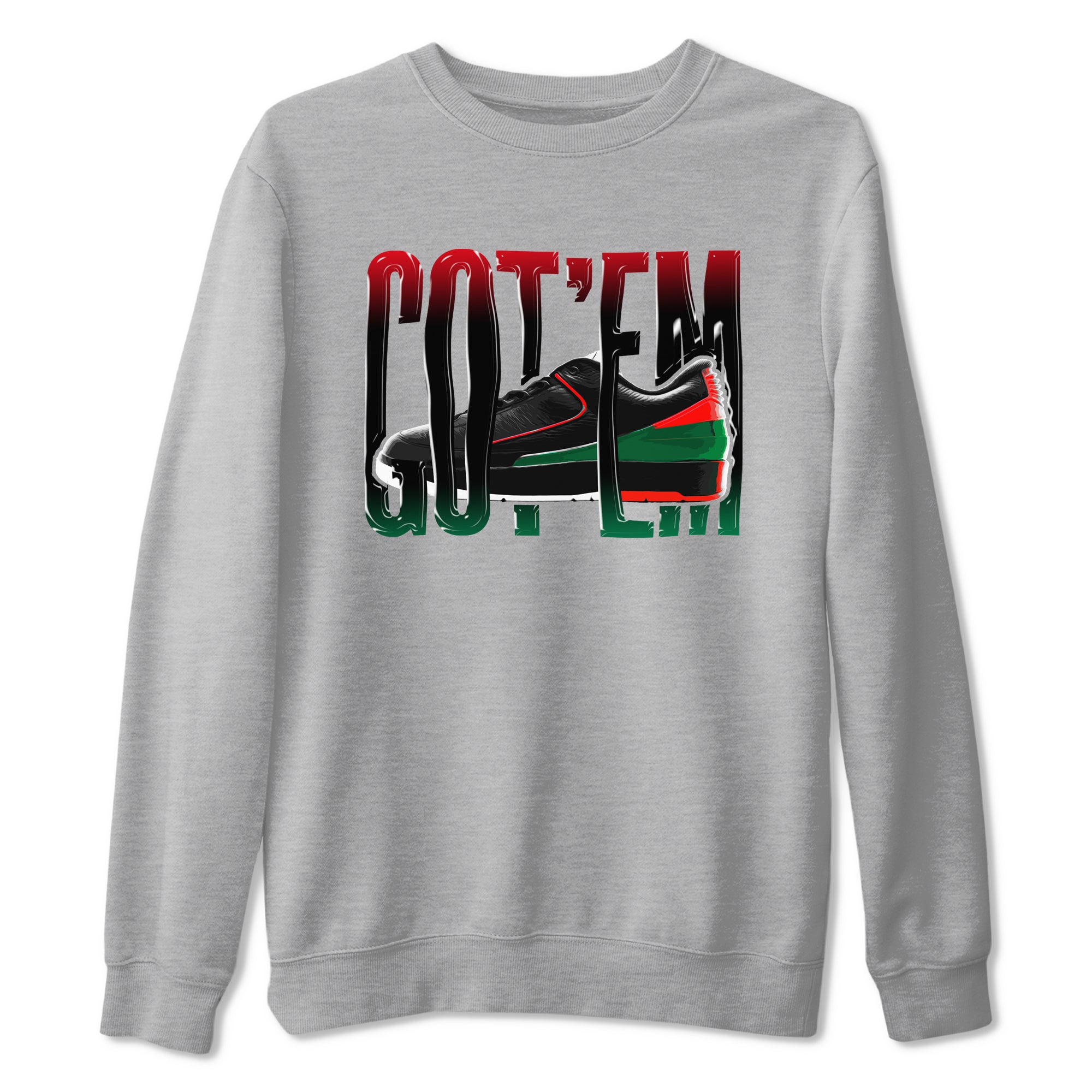 Wiggling Gotem snkmatch Tee - Air Jordan 2 Christmas