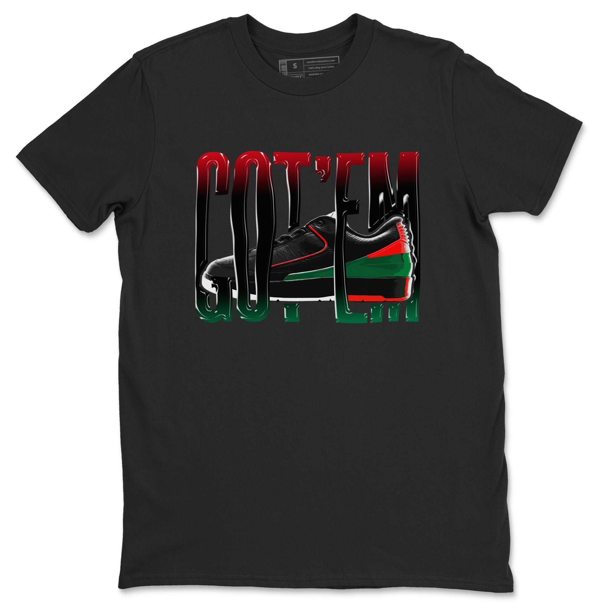 Wiggling Gotem snkmatch Tee - Air Jordan 2 Christmas