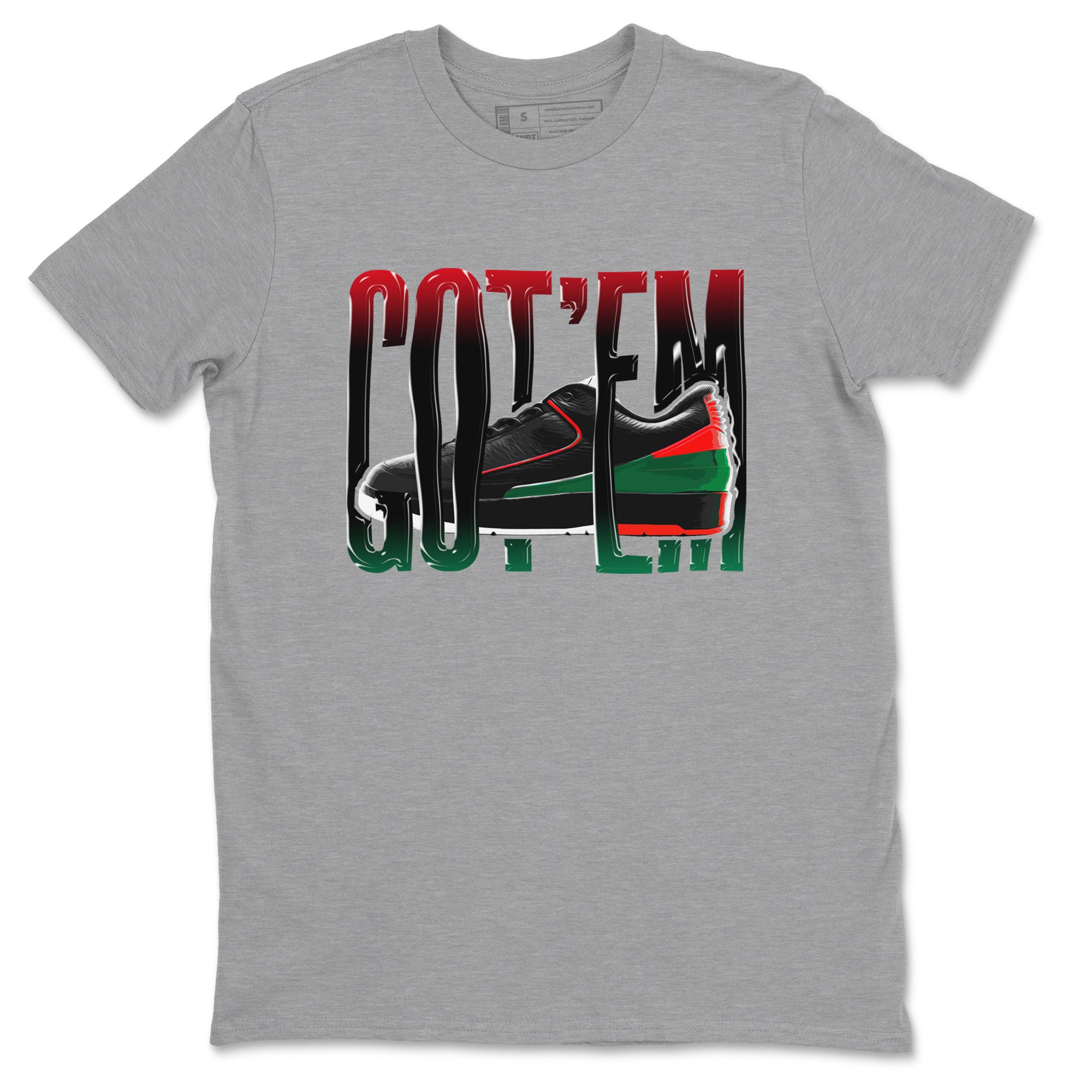Wiggling Gotem snkmatch Tee - Air Jordan 2 Christmas