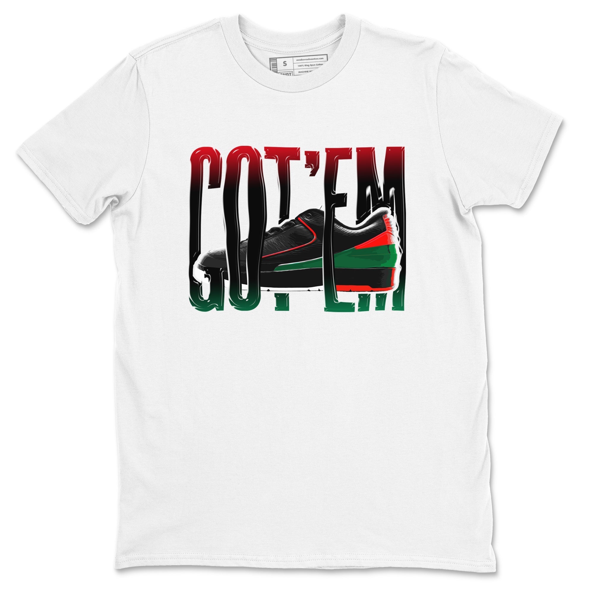 Wiggling Gotem snkmatch Tee - Air Jordan 2 Christmas