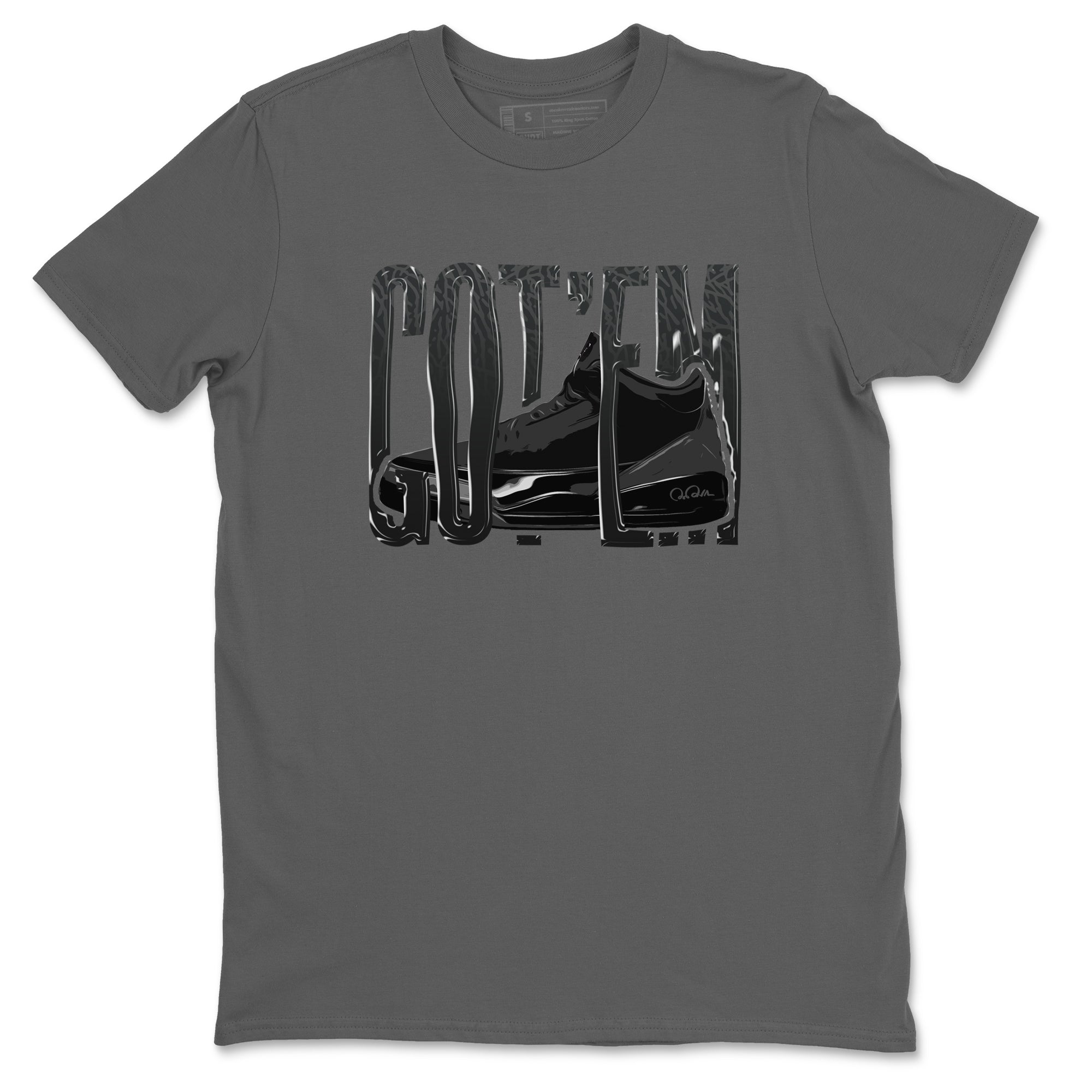 Wiggling Gotem snkmatch Tees - Air Jordan 3 Black Cat