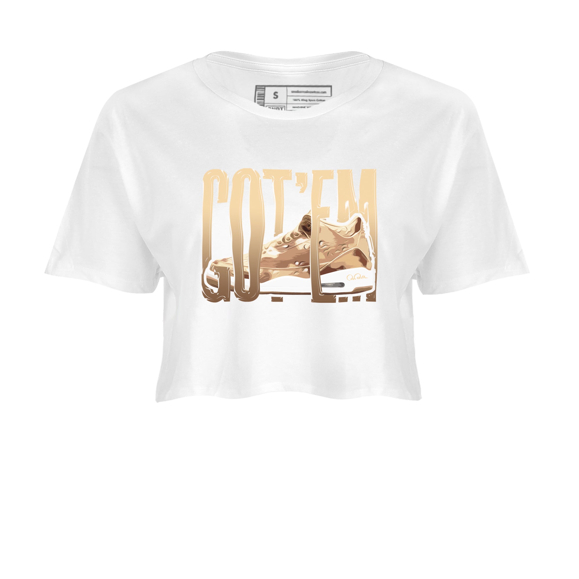 Wiggling Gotem snkmatch Women's Top - Air Jordan 3 Desert Camo