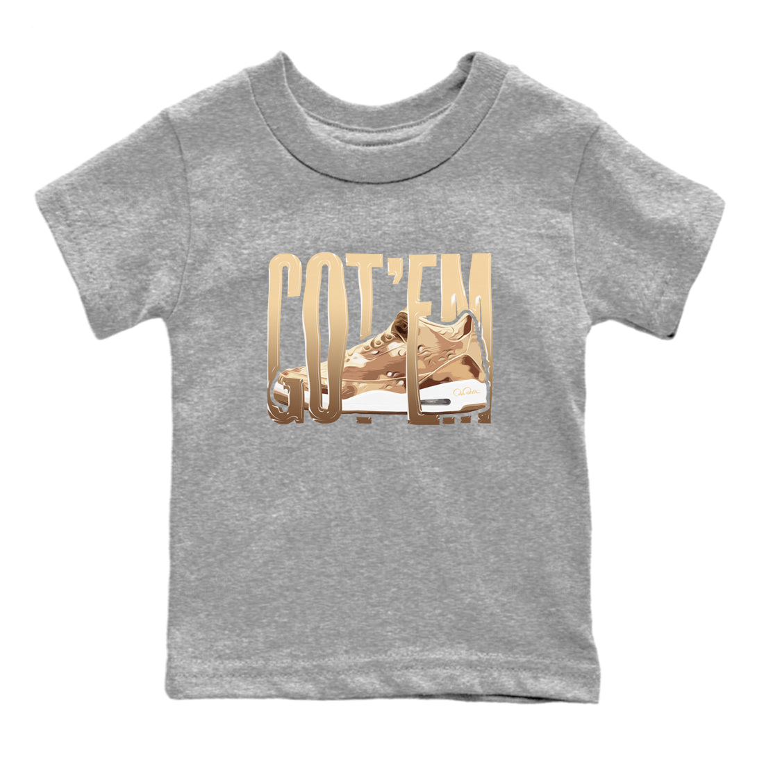 Wiggling Gotem snkmatch Tees Kids - Air Jordan 3 Desert Camo