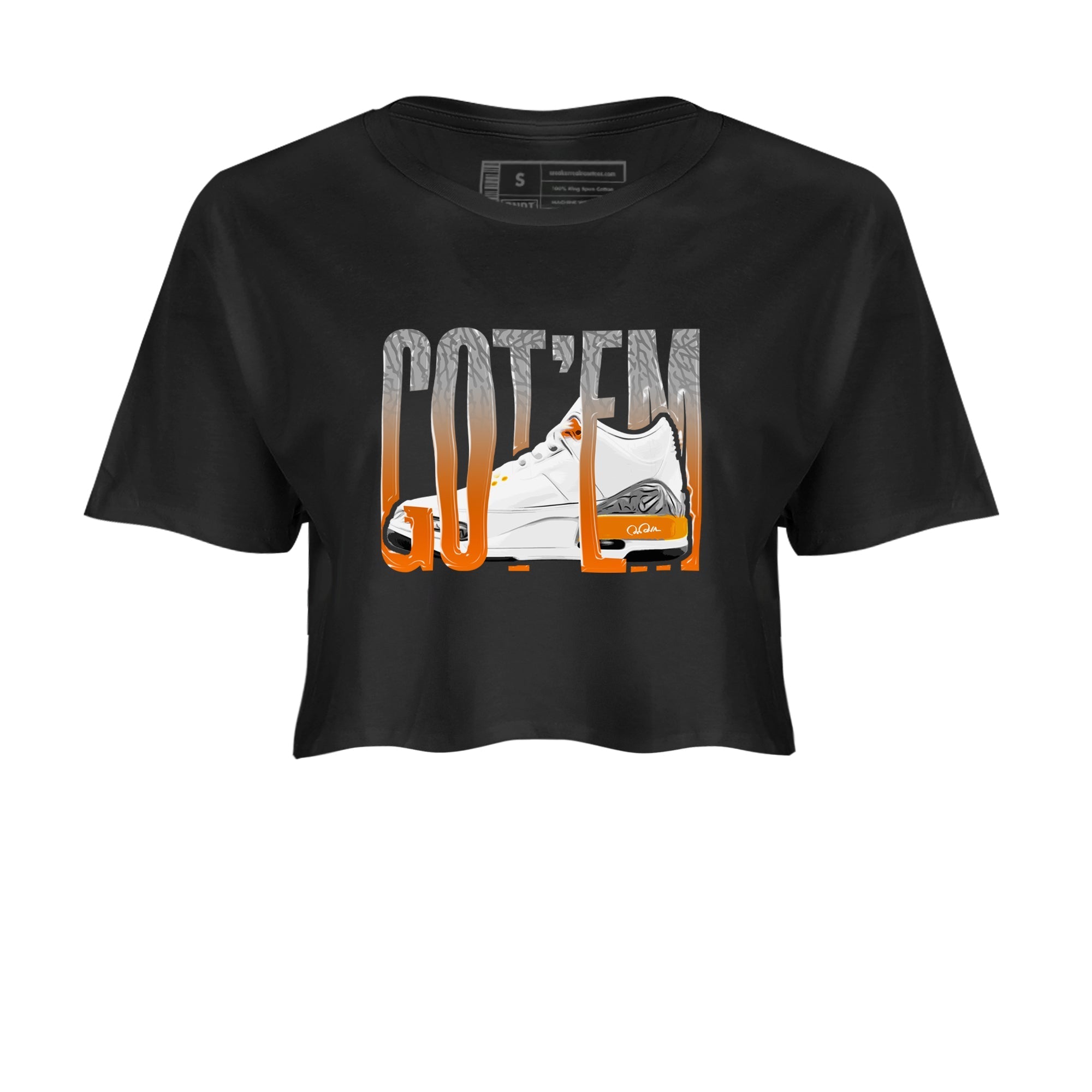 Wiggling Gotem snkmatch Women's Top - Air Jordan 3 Georgia Peach