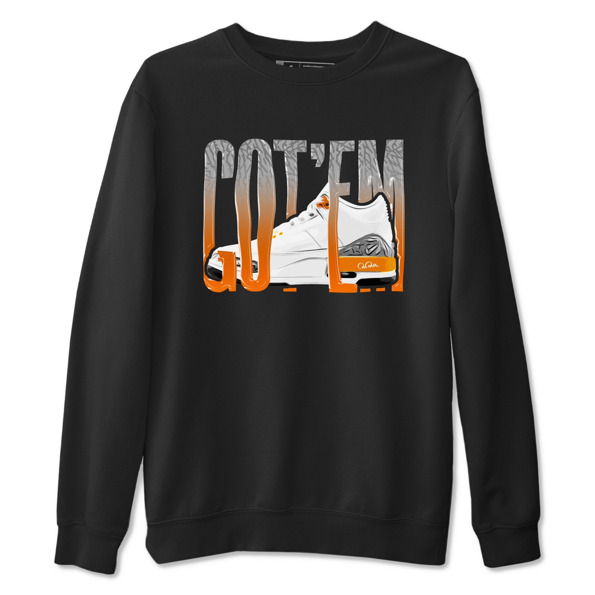 Wiggling Gotem snkmatch Tees - Air Jordan 3 Georgia Peach