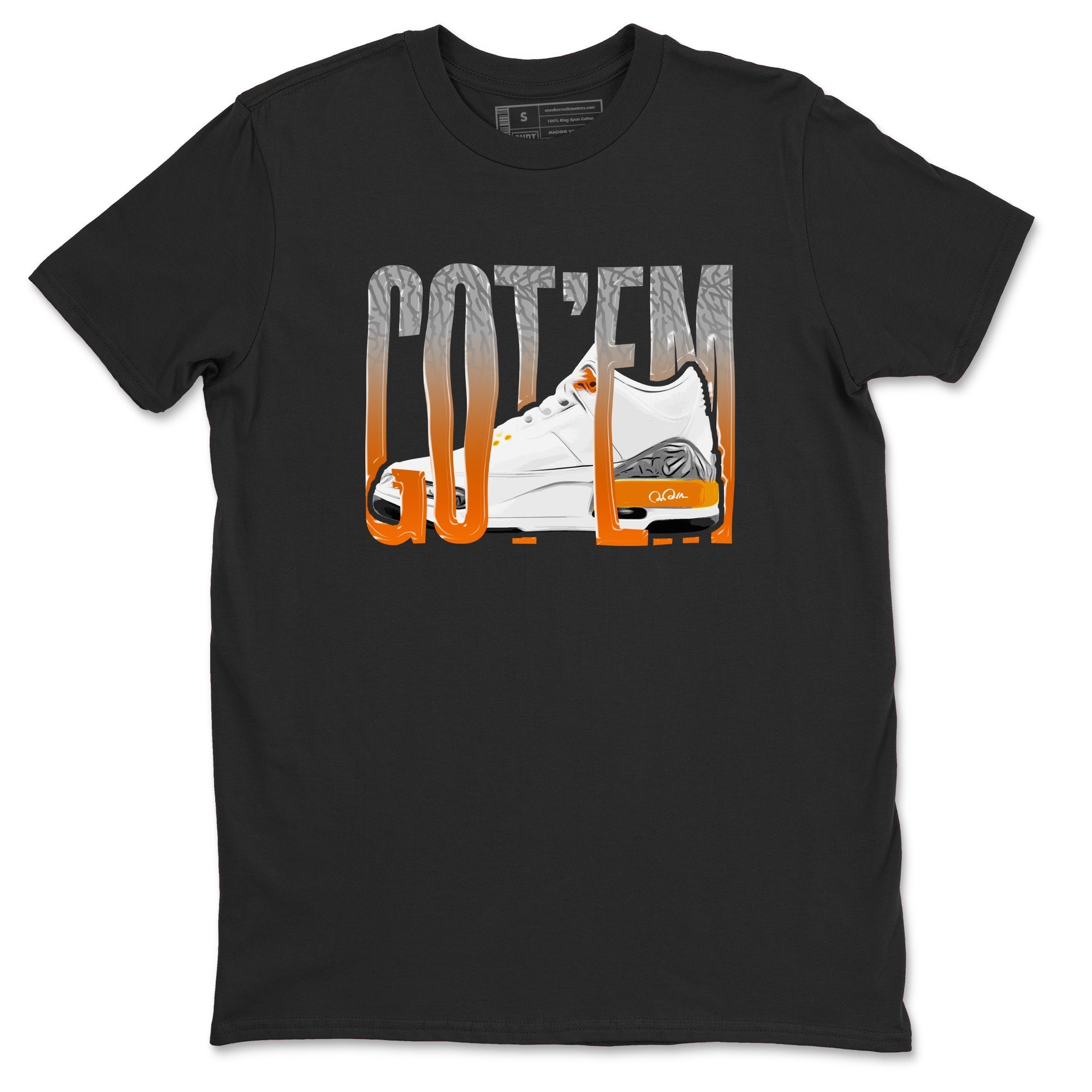Wiggling Gotem snkmatch Tees - Air Jordan 3 Georgia Peach