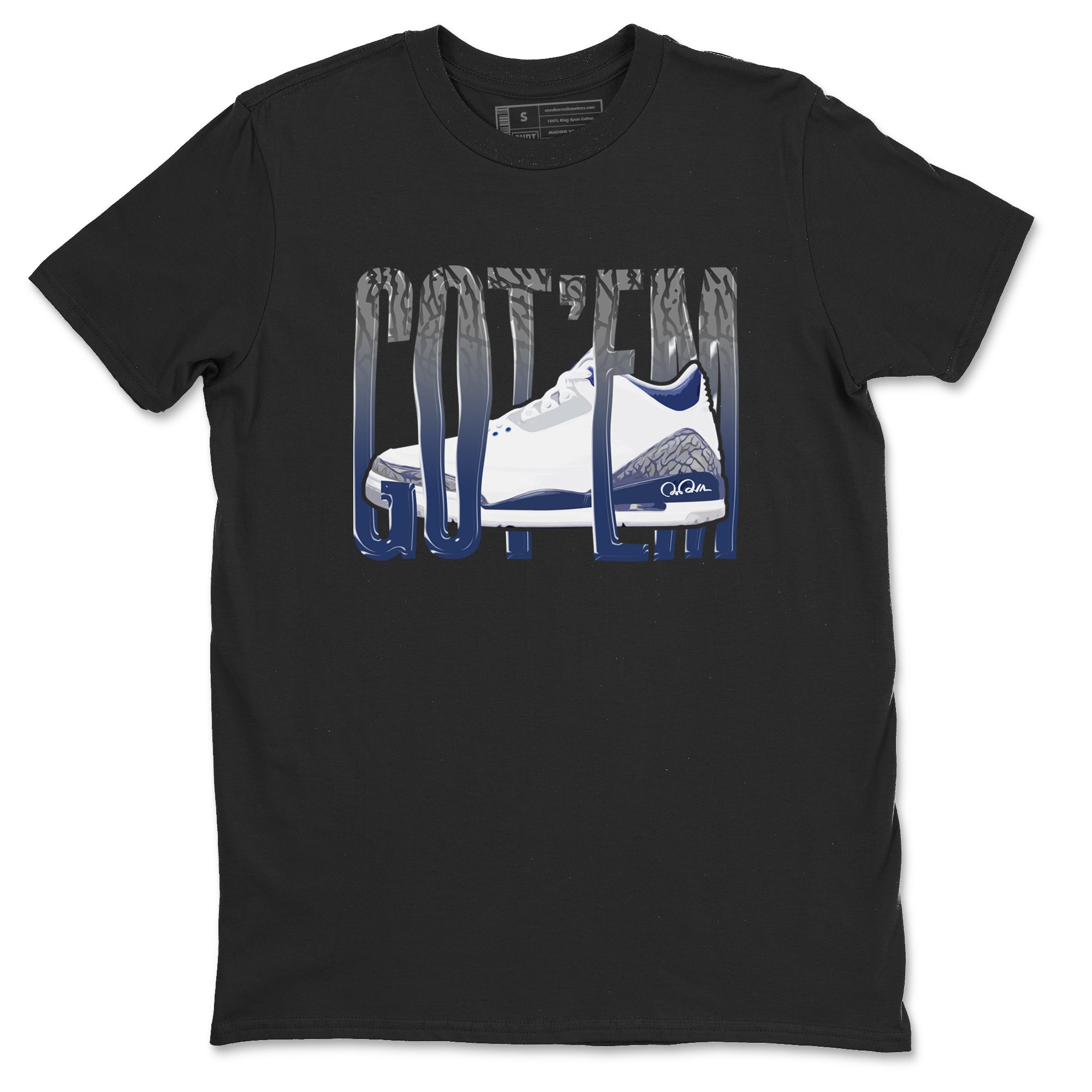 Wiggling Gotem snkmatch Tees - Air Jordan 3 Midnight Navy 2023