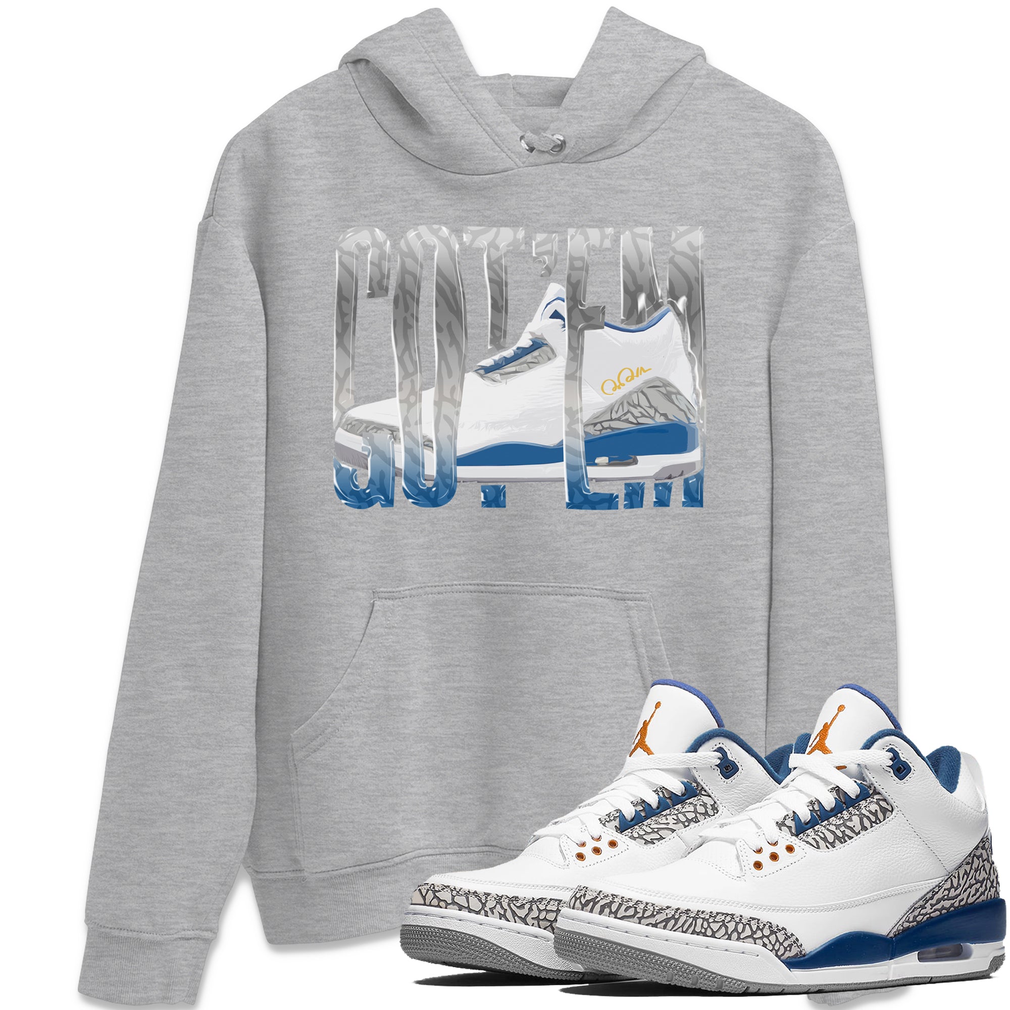 Wiggling Gotem Unisex Tops - Air Jordan 3 Wizards