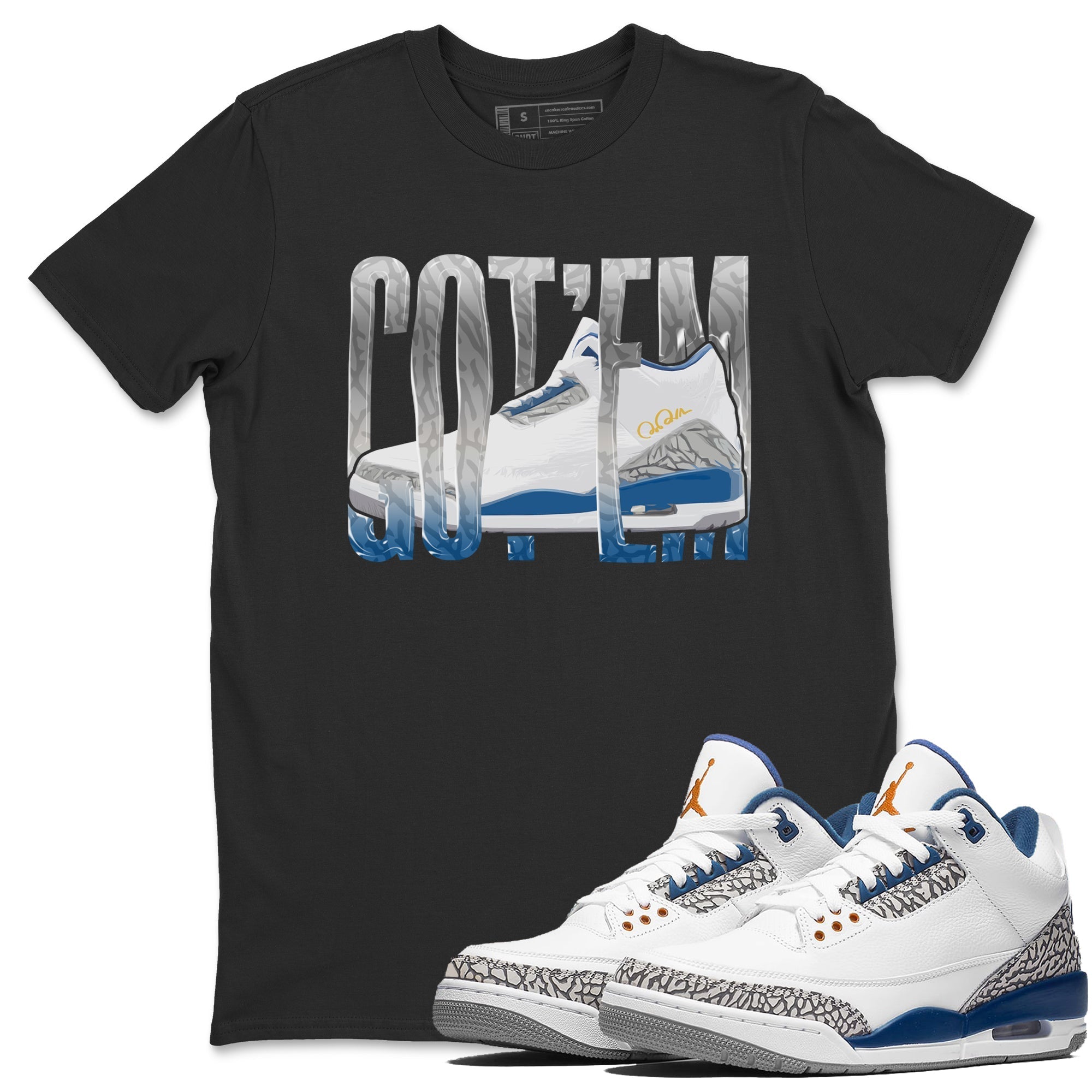 Wiggling Gotem Unisex Tops - Air Jordan 3 Wizards