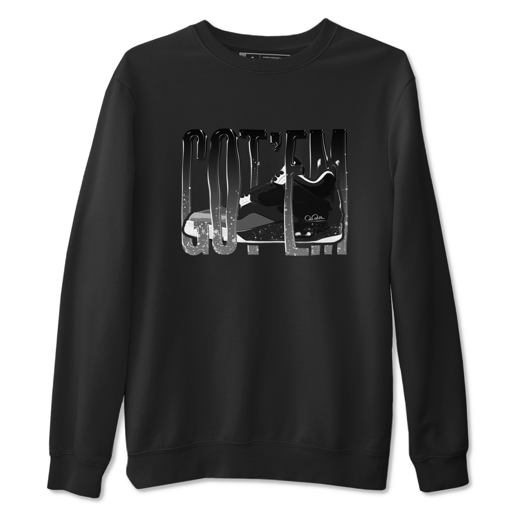 Wiggling Gotem snkmatch Tees - Air Jordan 4 Fear