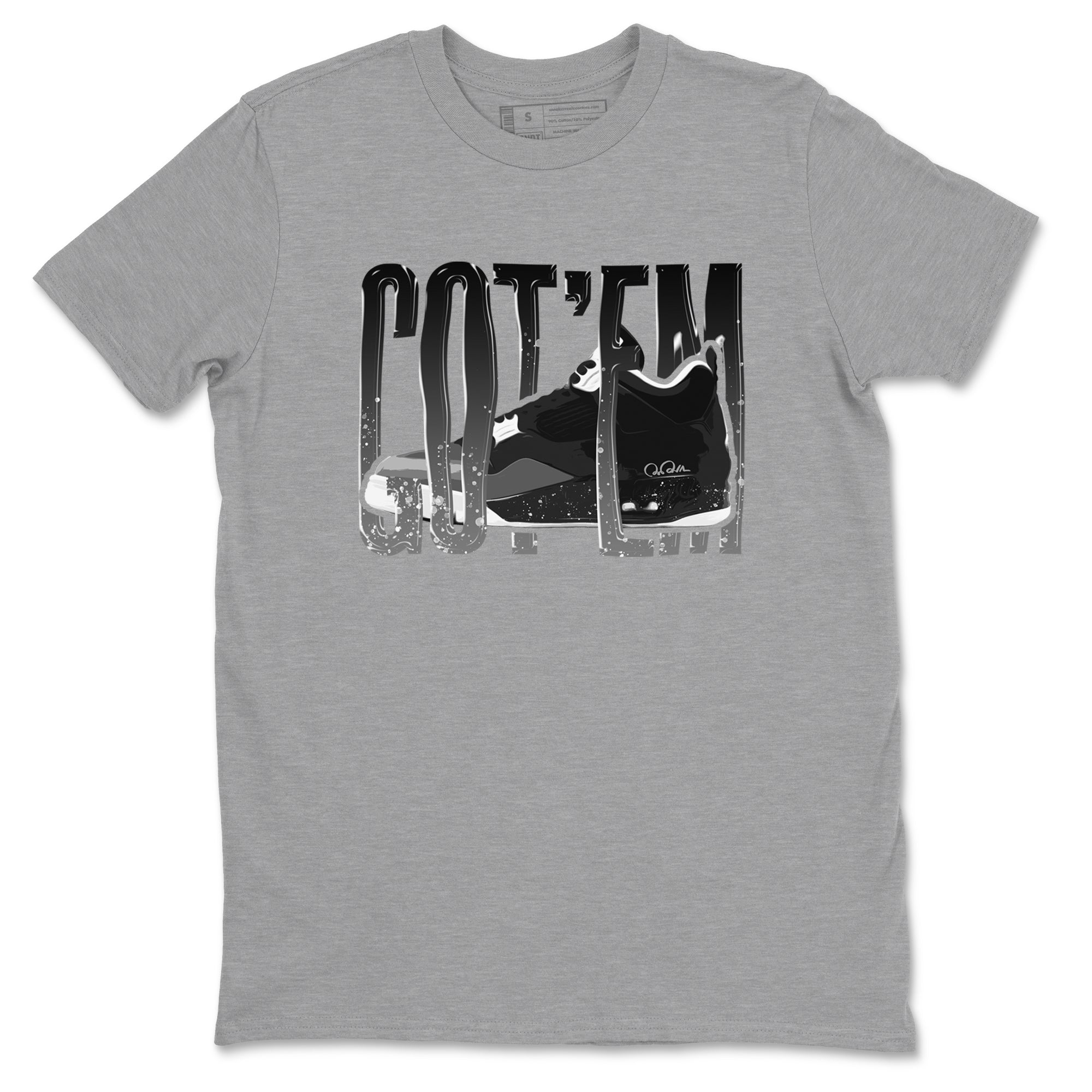 Wiggling Gotem snkmatch Tees - Air Jordan 4 Fear