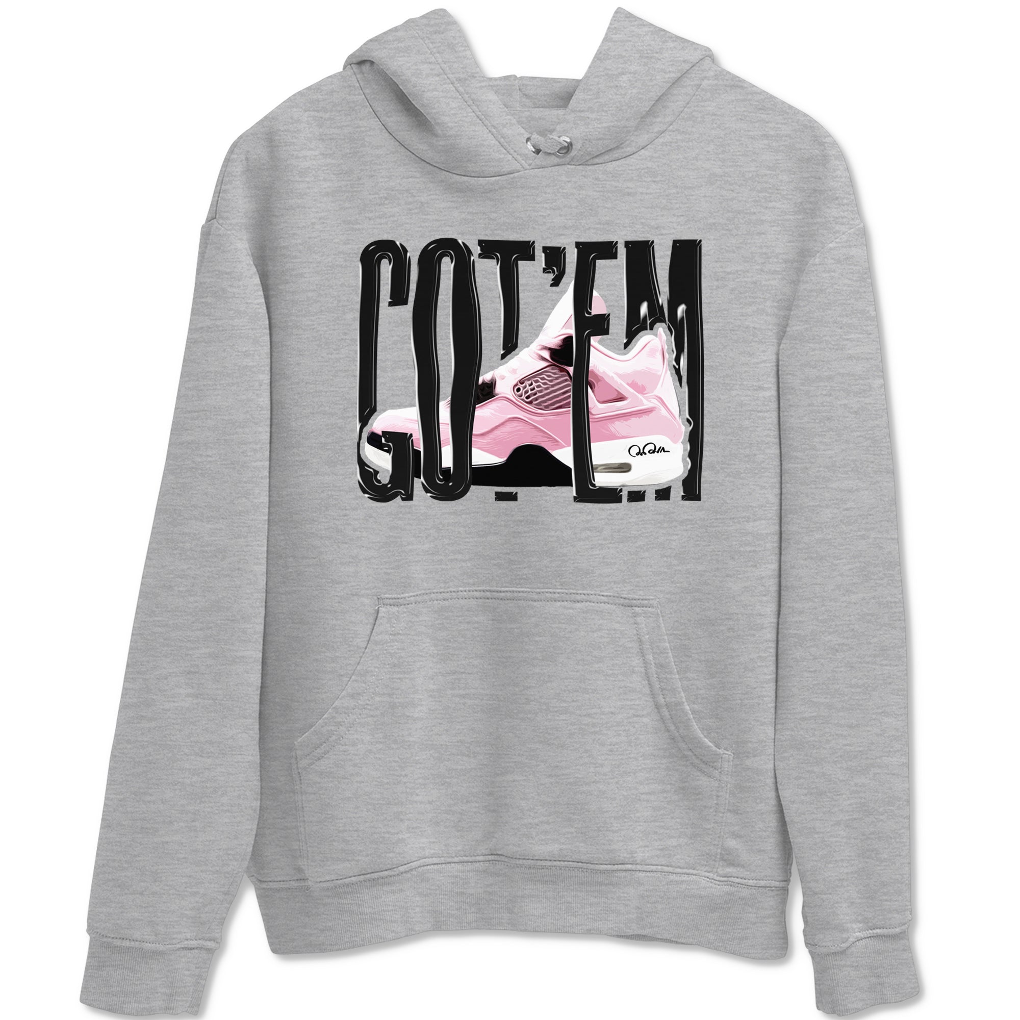 Wiggling Gotem snkmatch Tees - Air Jordan 4 Orchid