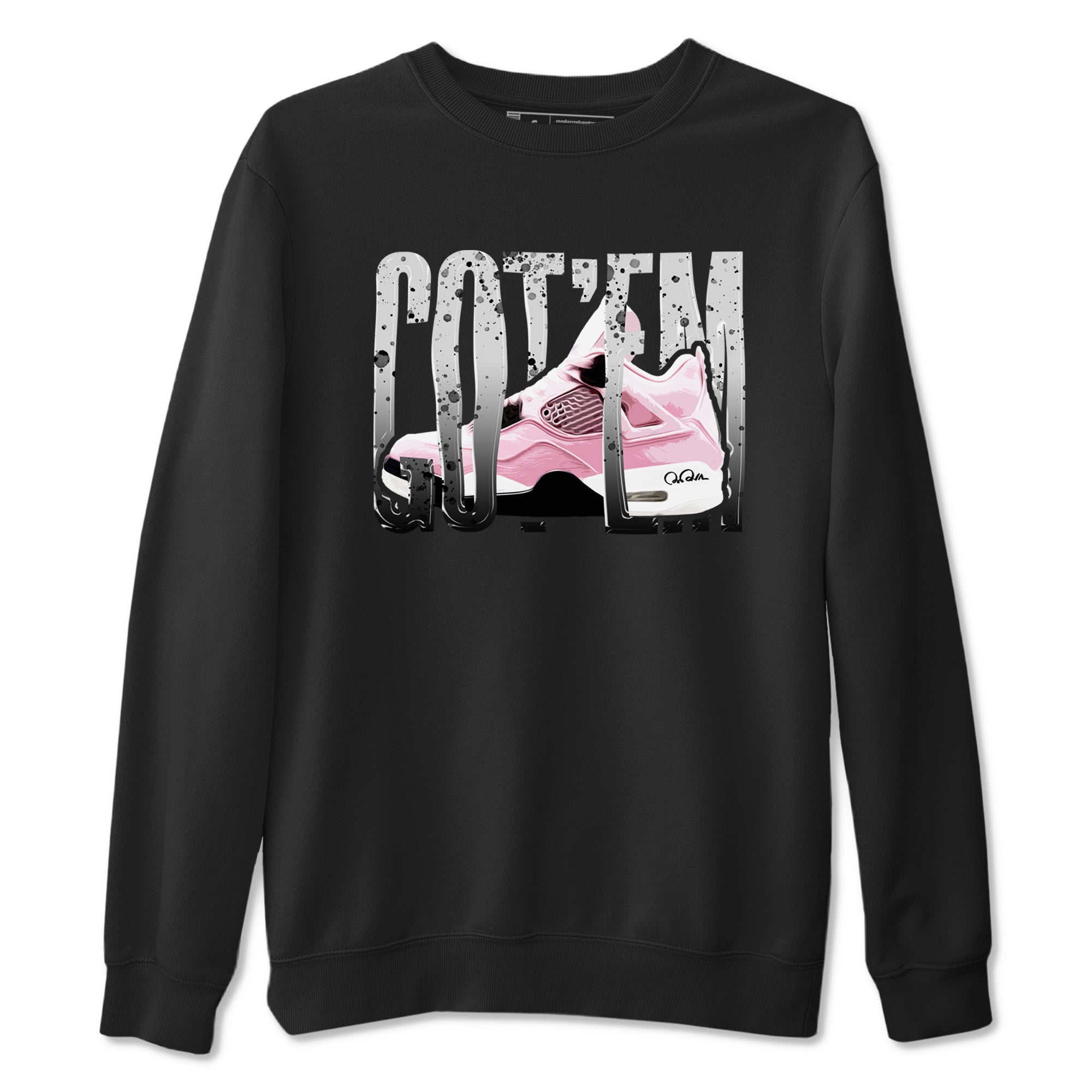 Wiggling Gotem snkmatch Tees - Air Jordan 4 Orchid