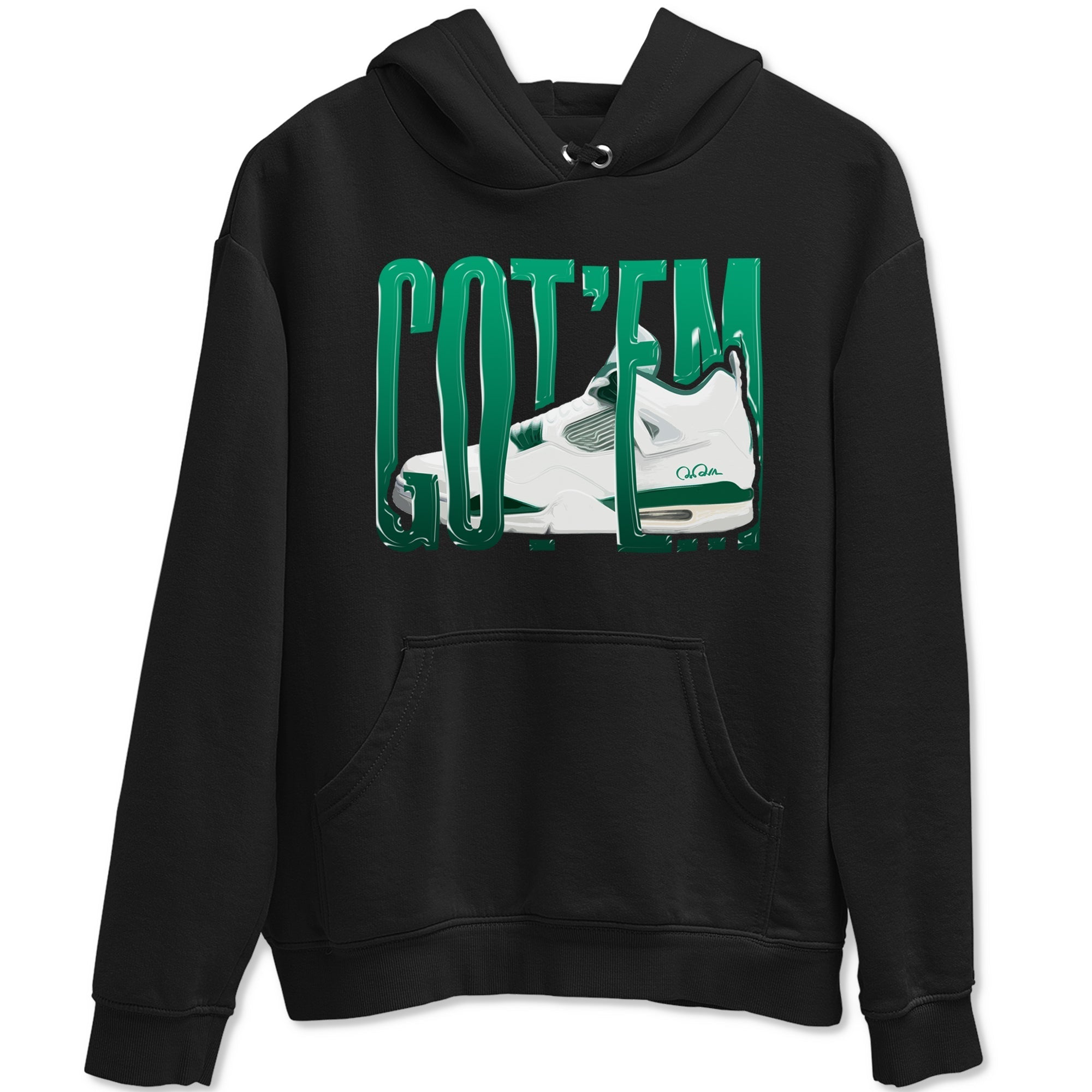 Wiggling Gotem snkmatch Tees - Air Jordan 4 Oxidized Green