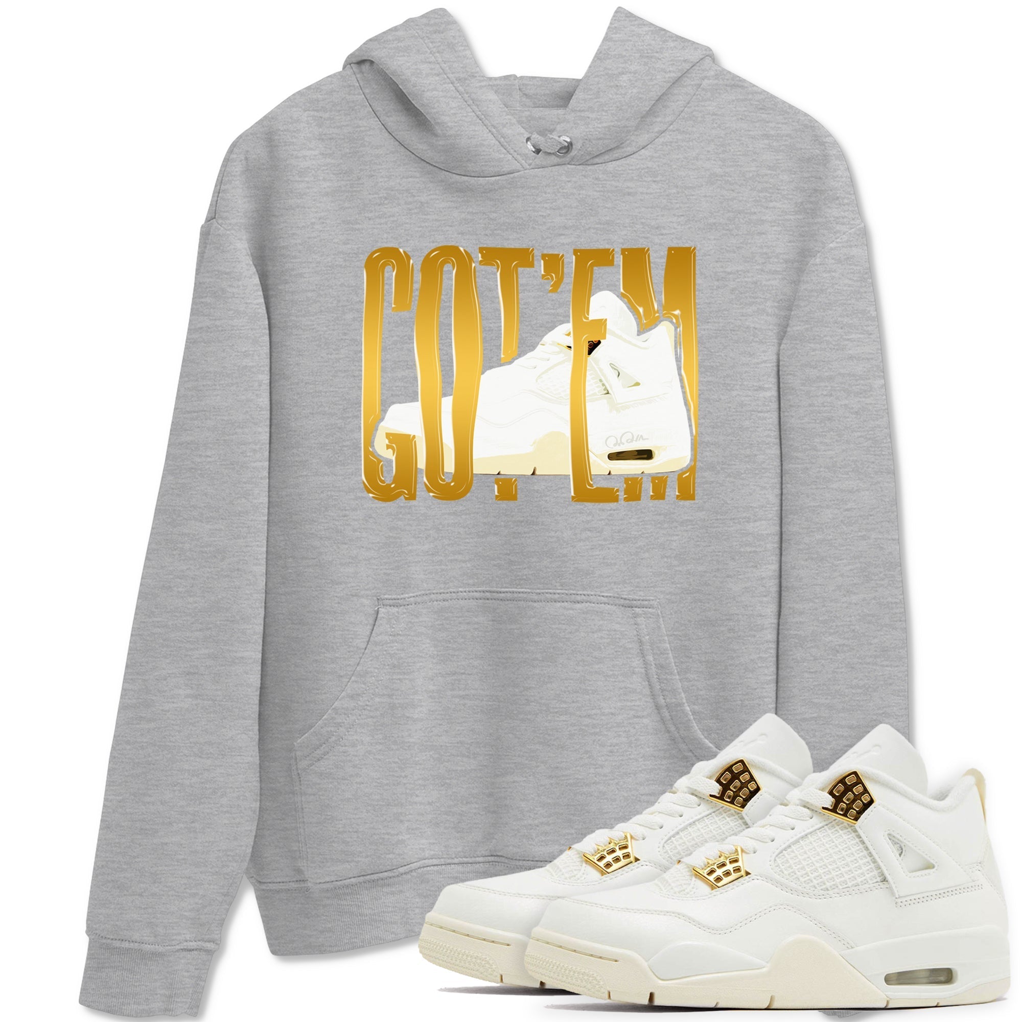 Wiggling Gotem snkmatch Tees - Air Jordan 4 Sail 2024