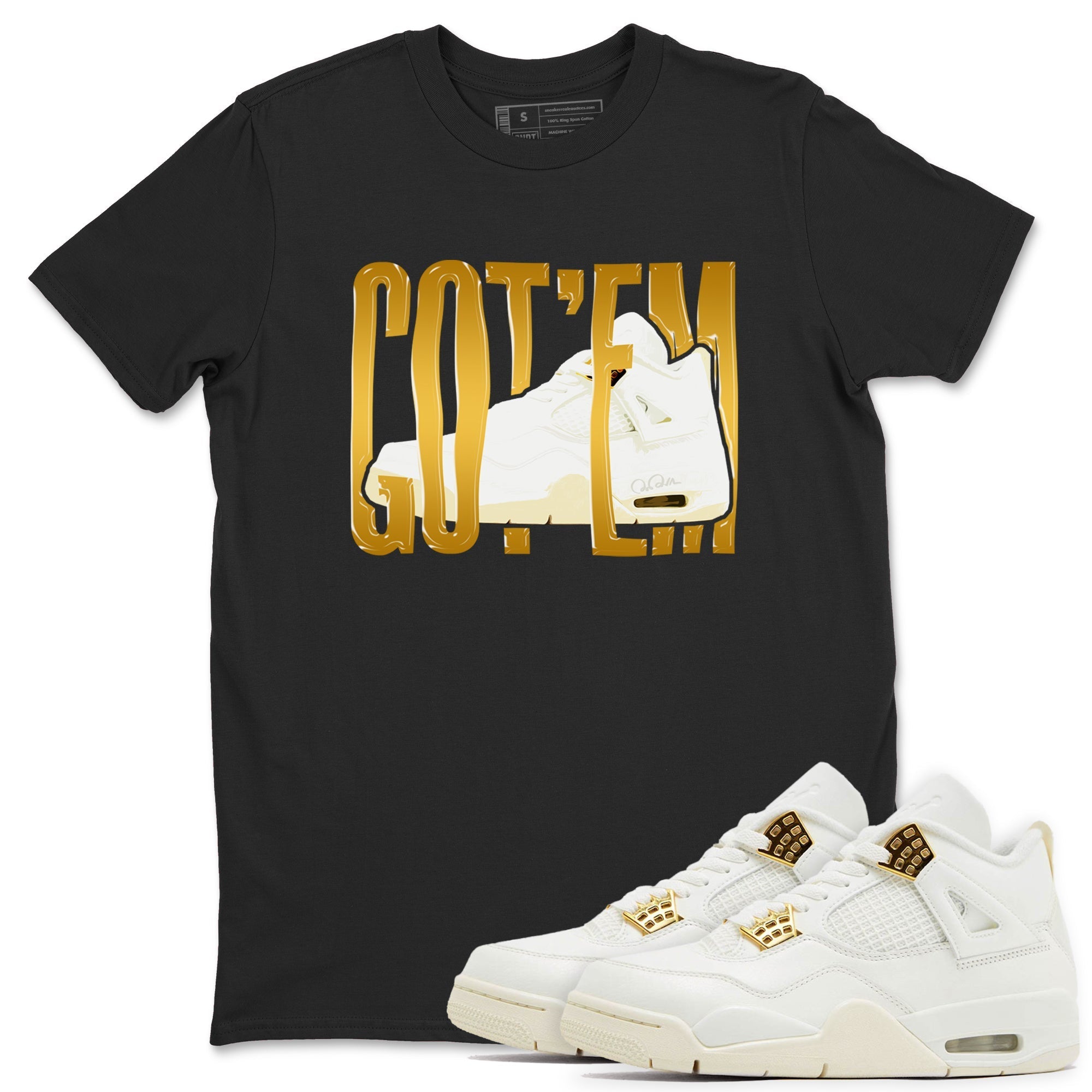 Wiggling Gotem snkmatch Tees - Air Jordan 4 Sail 2024