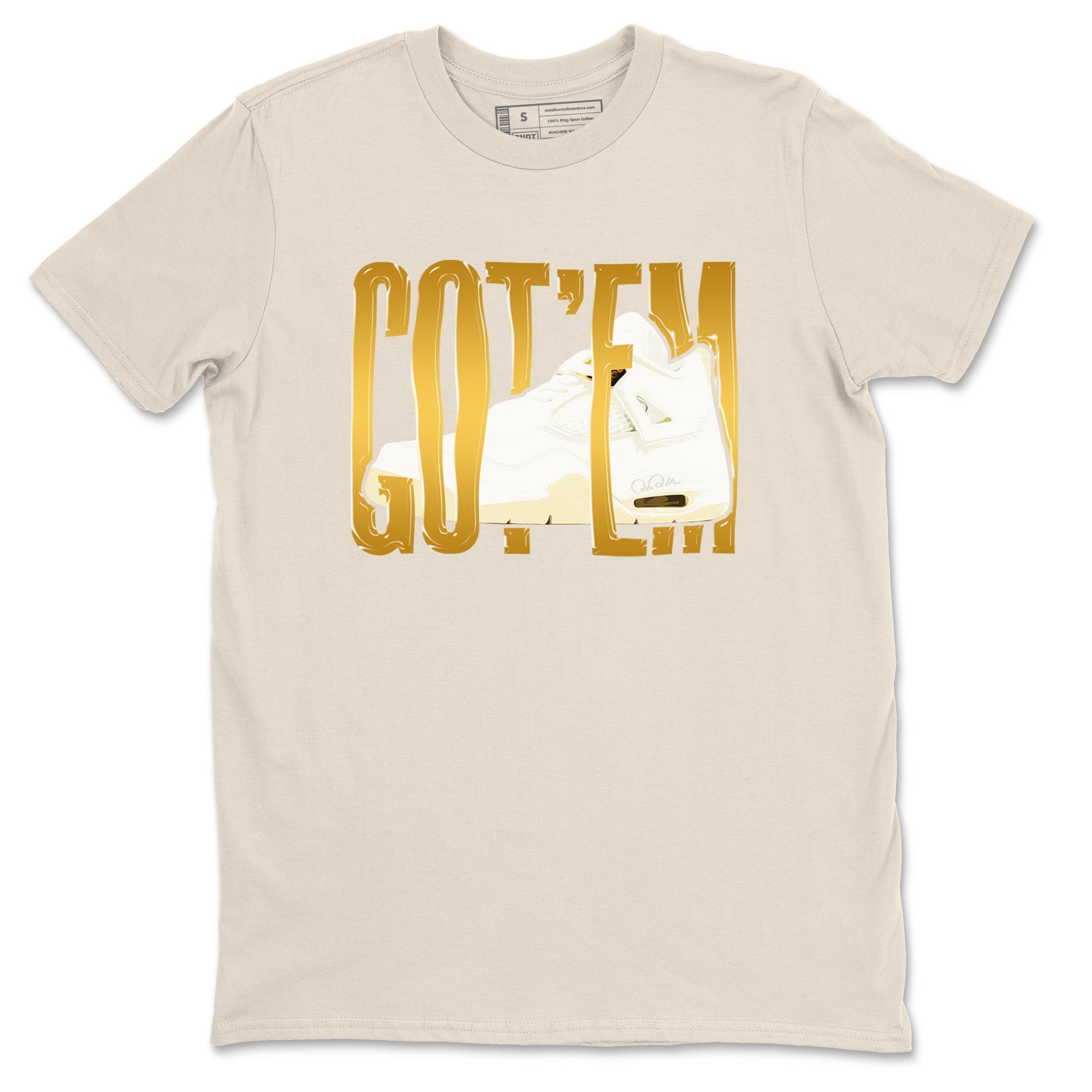 Wiggling Gotem snkmatch Tees - Air Jordan 4 Sail 2024